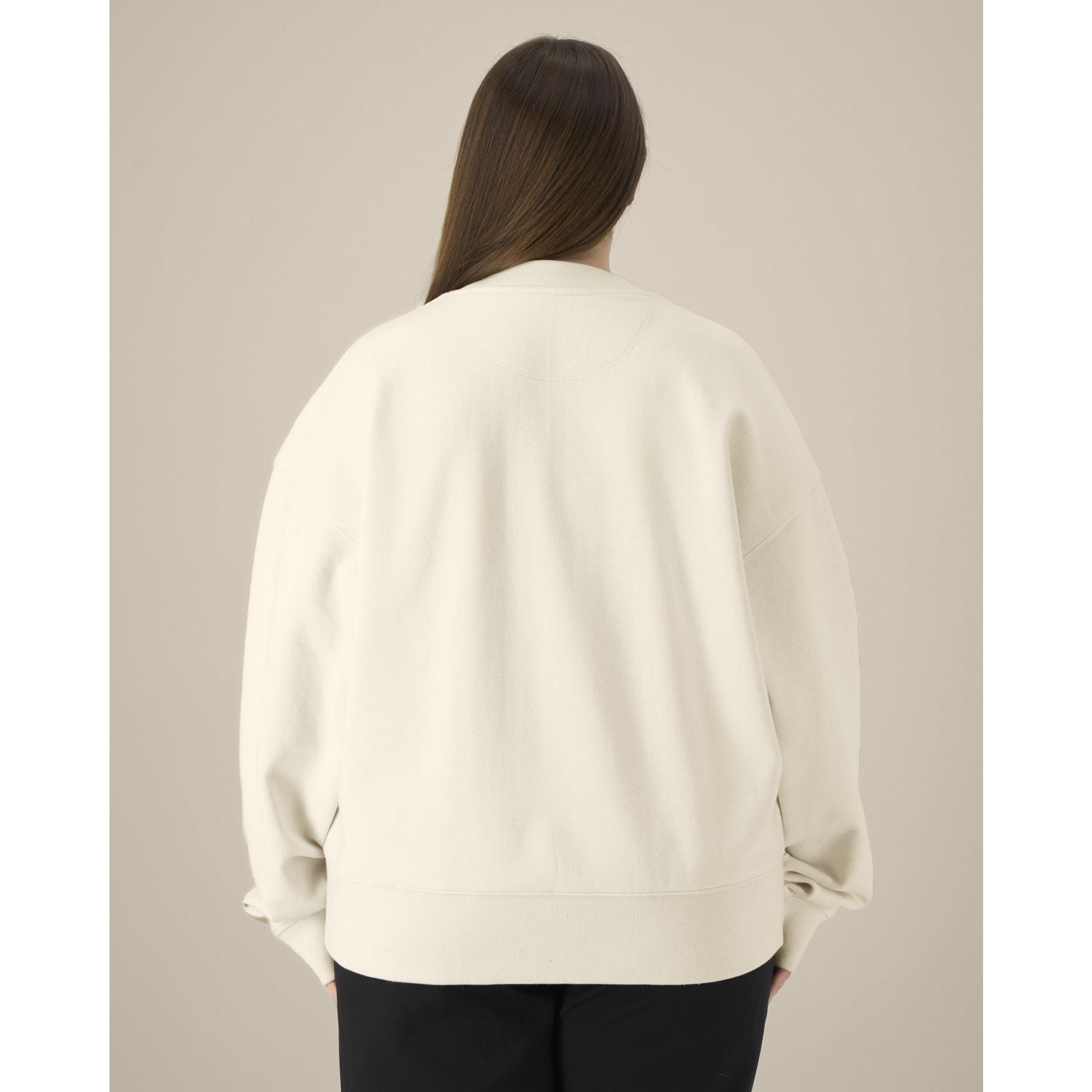 Hanorac la baza gâtului unisex Ryler Natural Raw XS