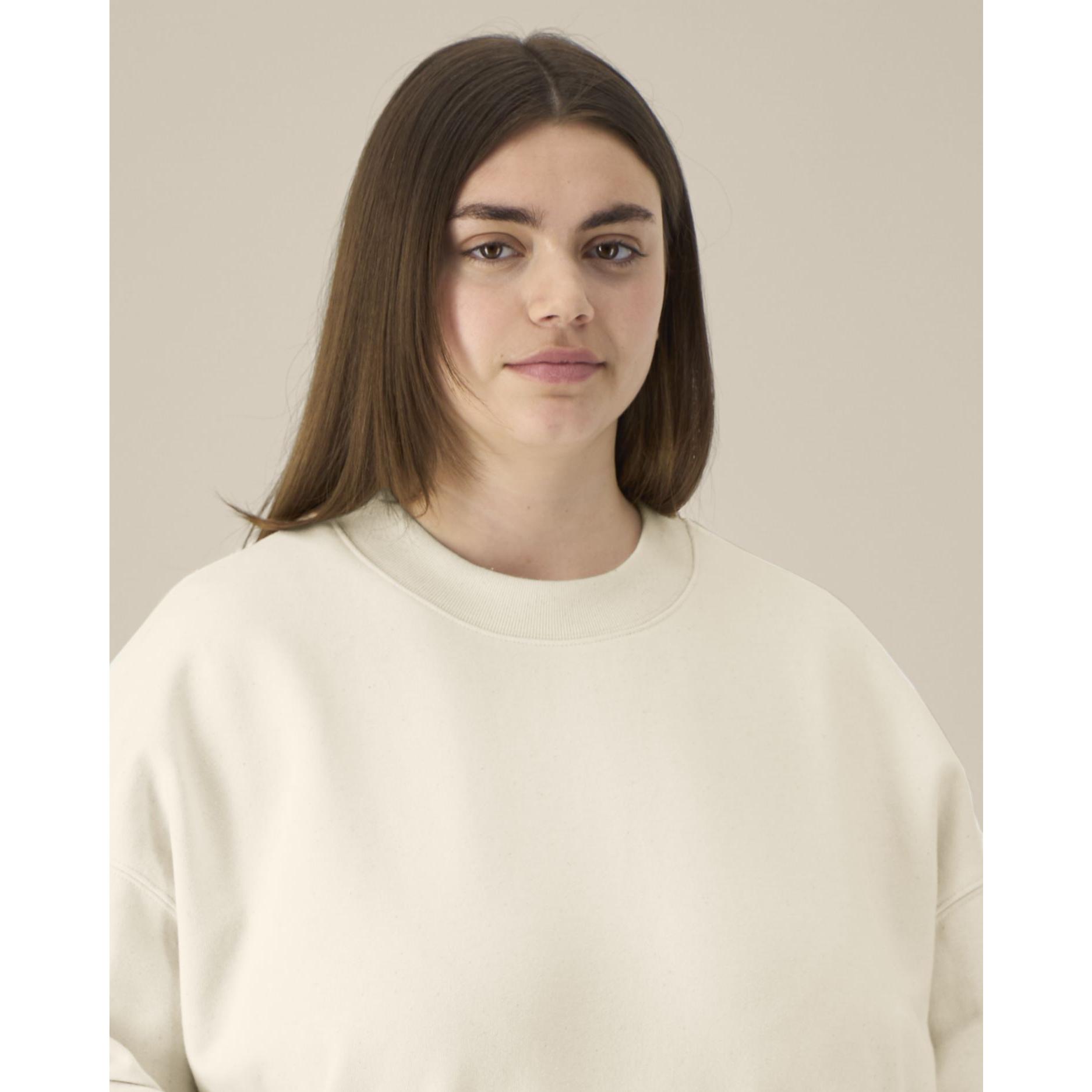 Hanorac la baza gâtului unisex Ryler Natural Raw XS