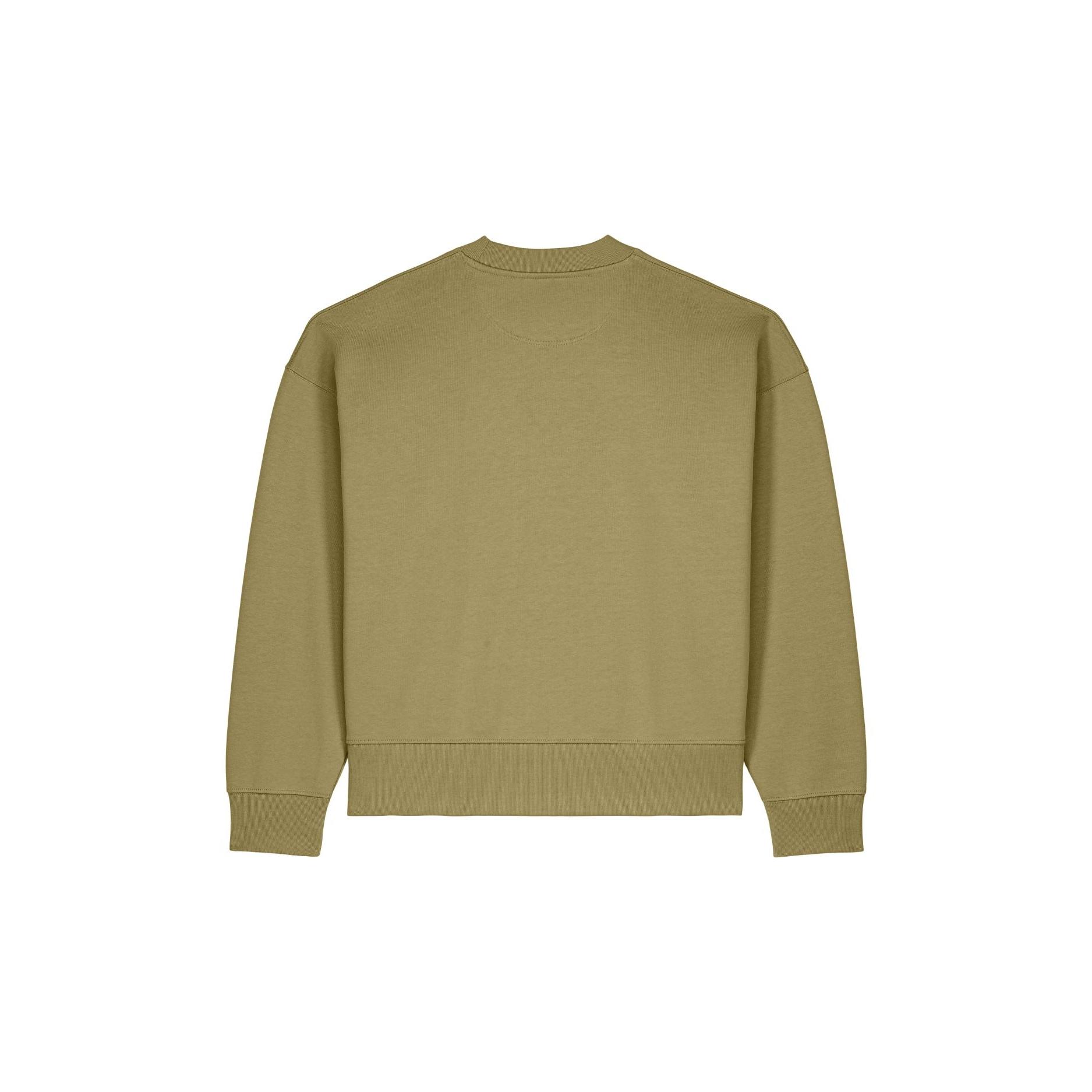 Hanorac la baza gâtului unisex Ryler Faded Olive XS