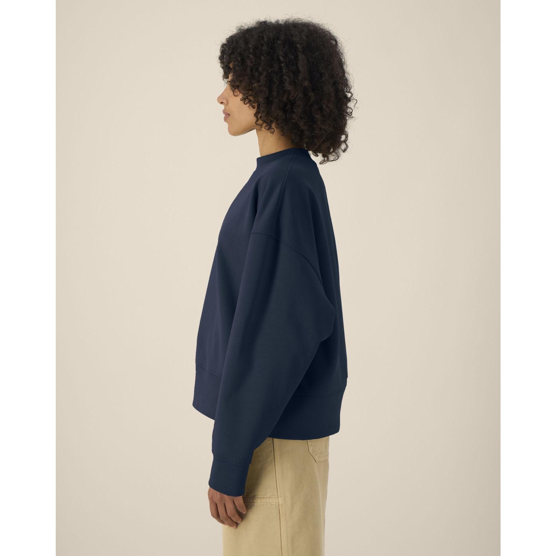 Hanorac la baza gâtului unisex Ryler French Navy 2XS