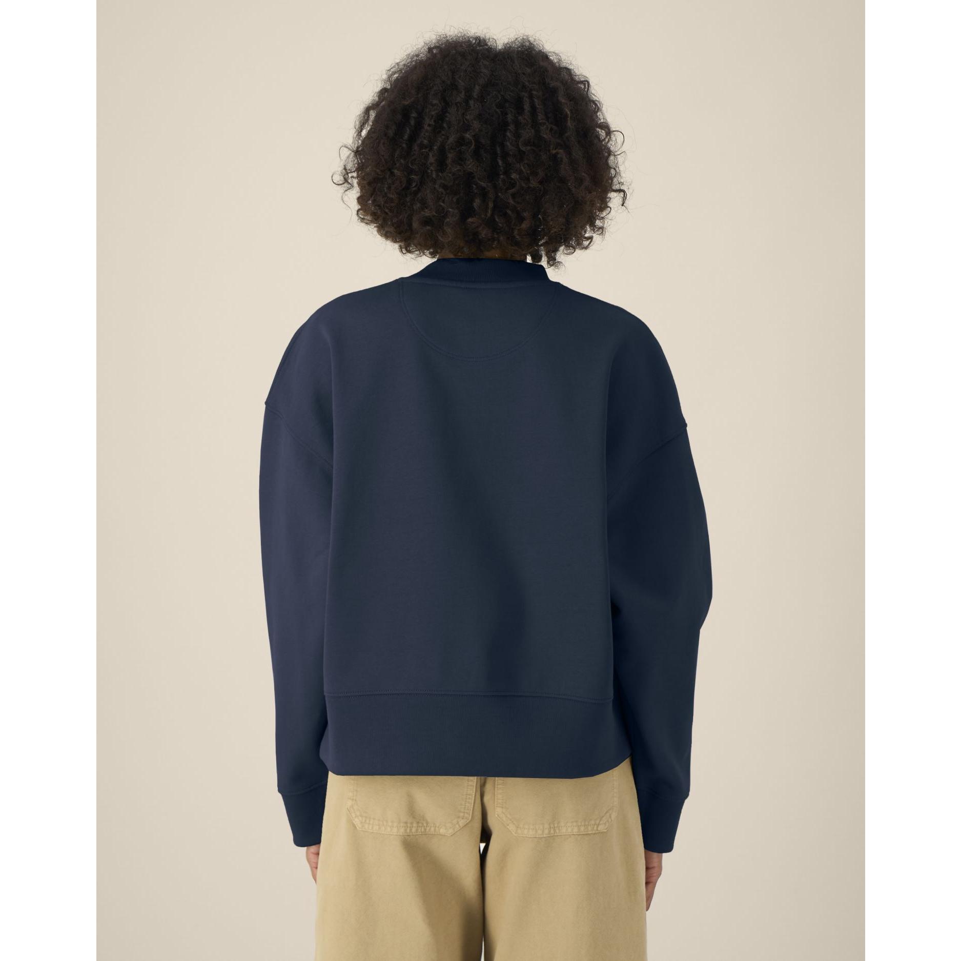 Hanorac la baza gâtului unisex Ryler French Navy 2XS