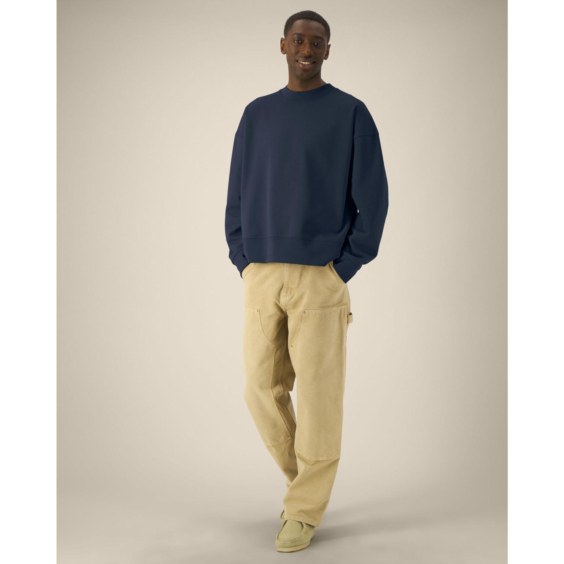 Hanorac la baza gâtului unisex Ryler French Navy 2XS