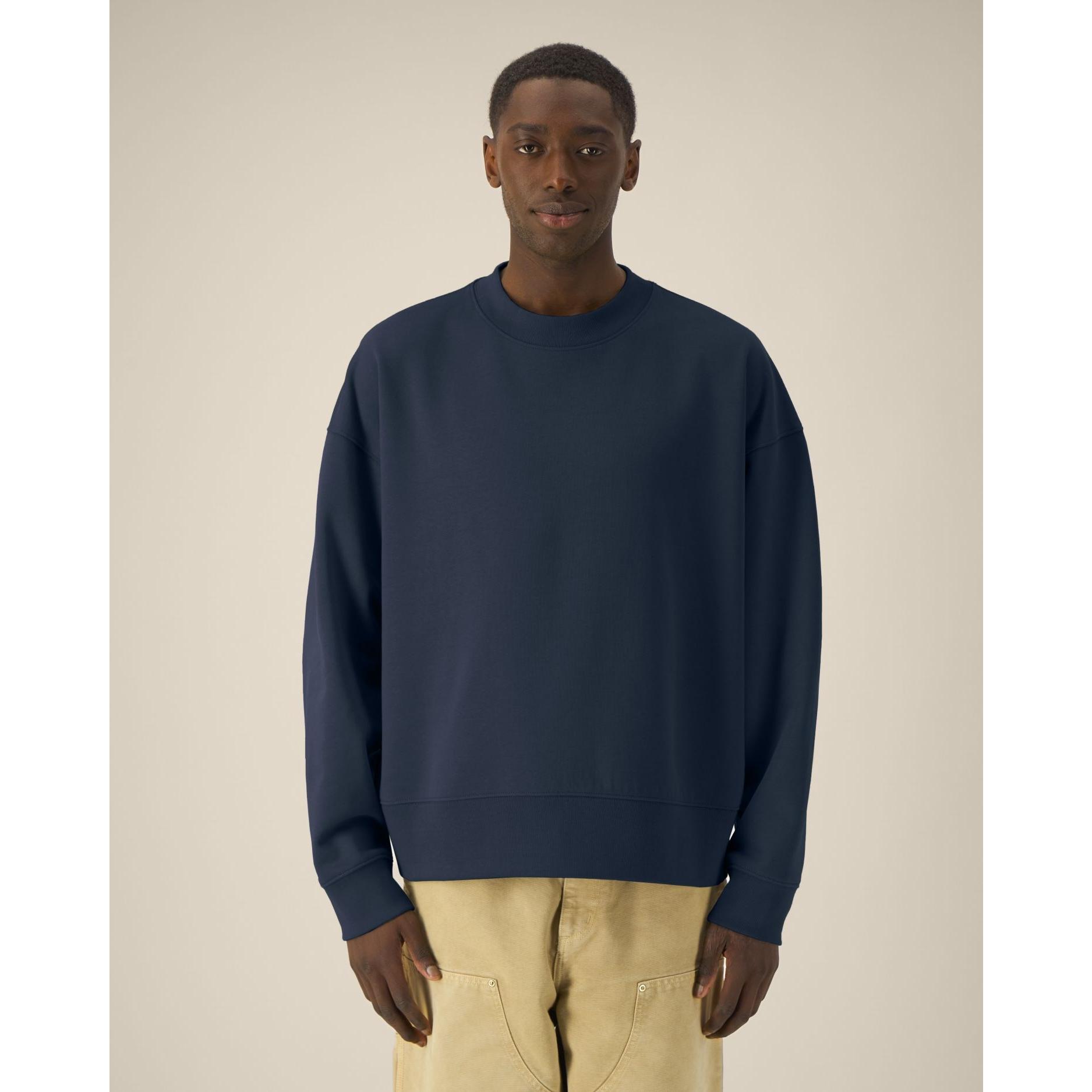 Hanorac la baza gâtului unisex Ryler French Navy 2XS