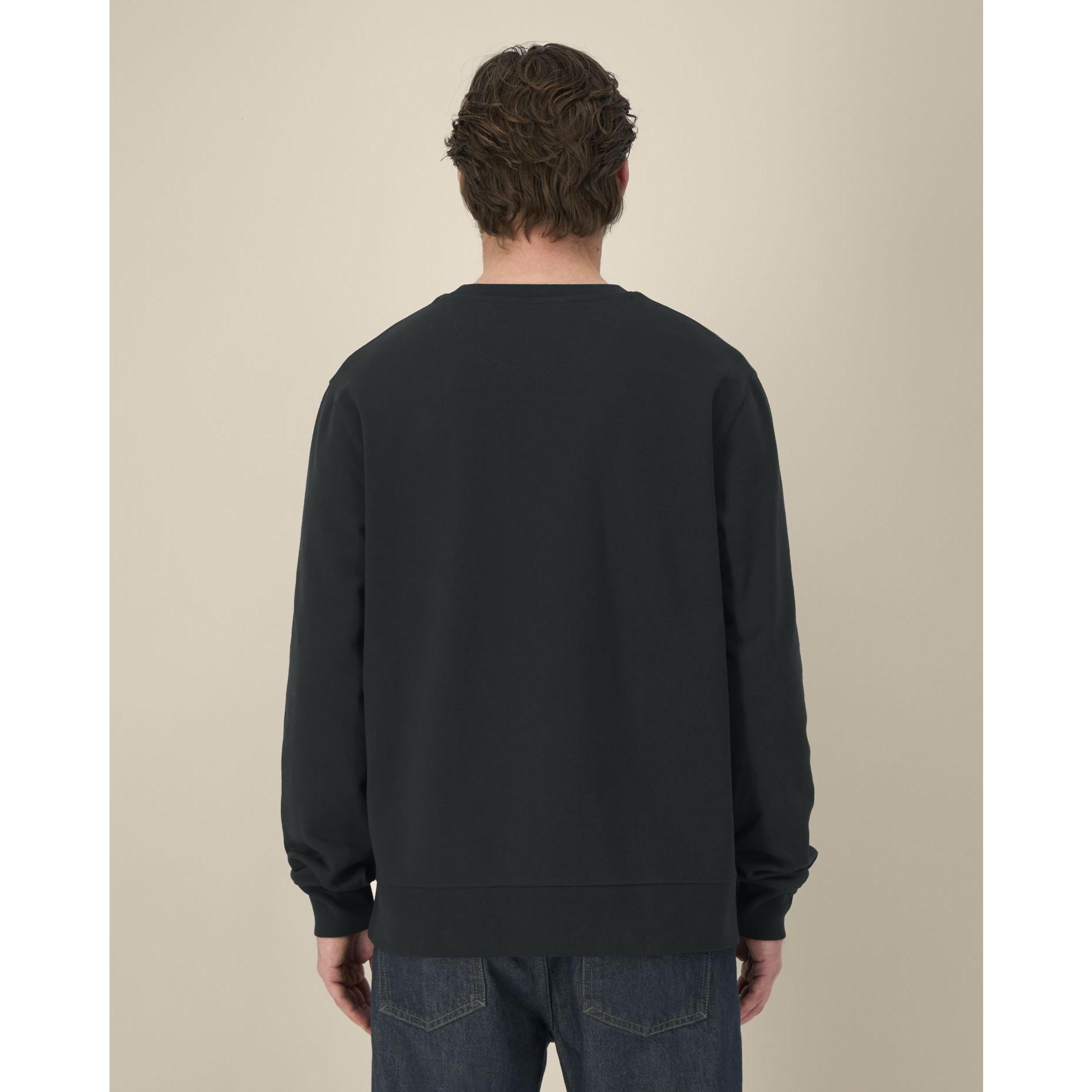 Hanorac la baza gâtului unisex Thinker Black XL