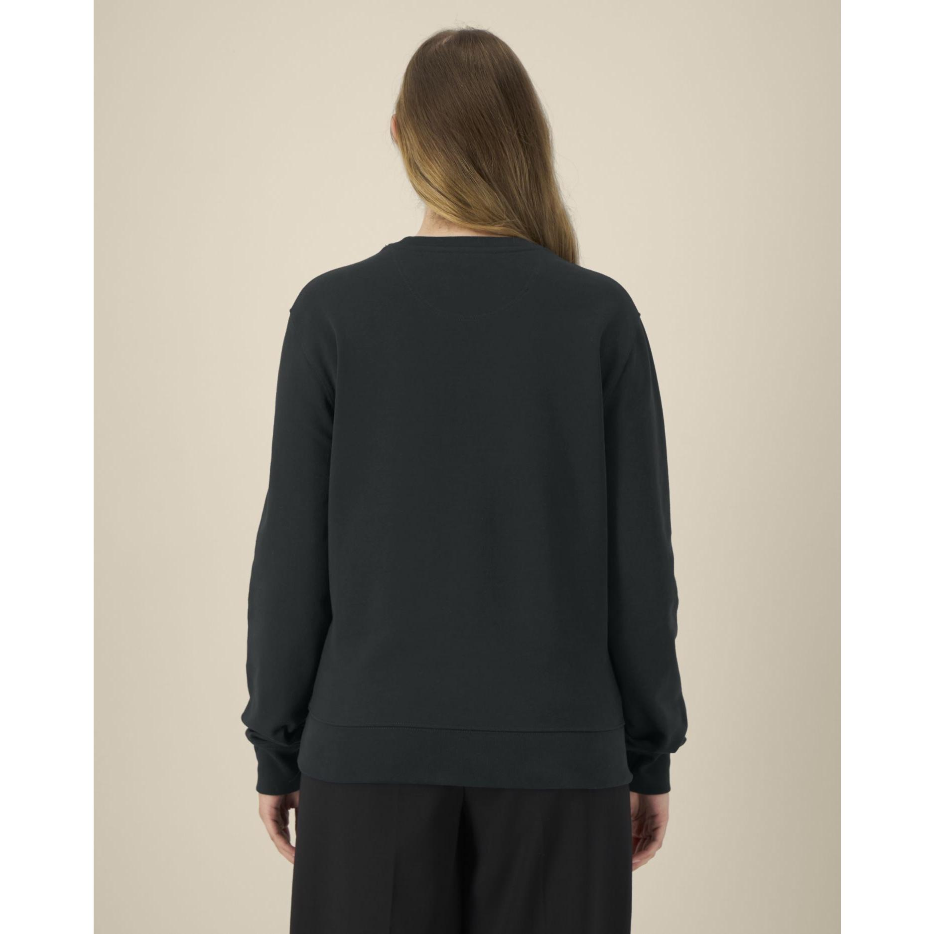 Hanorac la baza gâtului unisex Thinker Black XL
