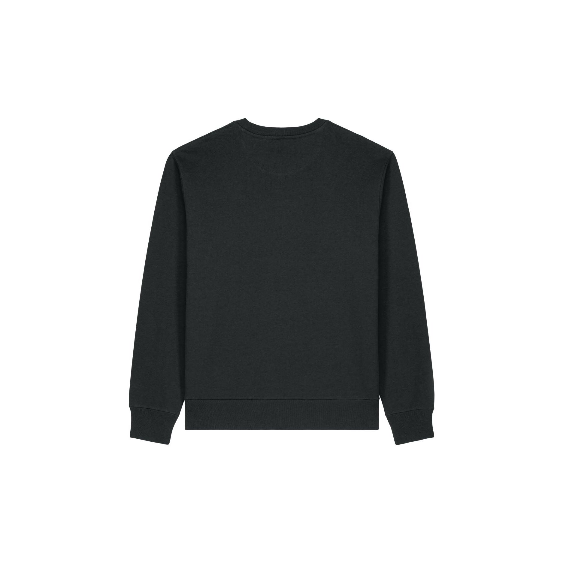 Hanorac la baza gâtului unisex Thinker Black XL