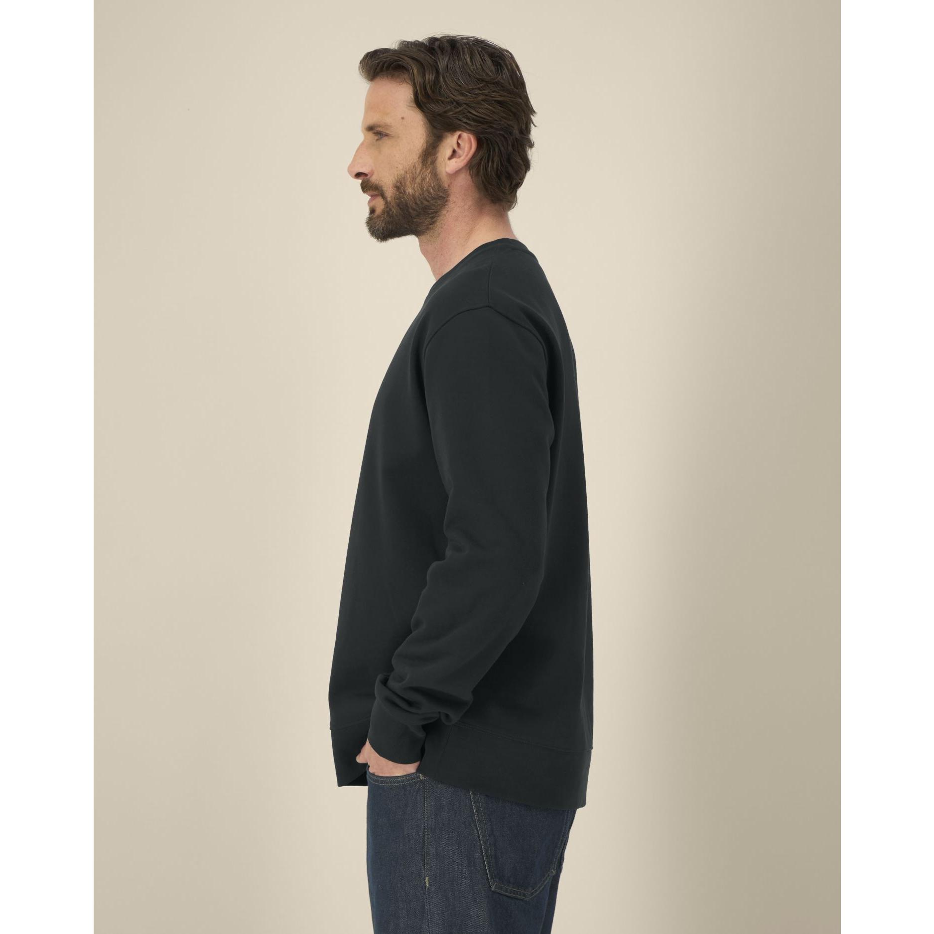 Hanorac la baza gâtului unisex Thinker Black XL