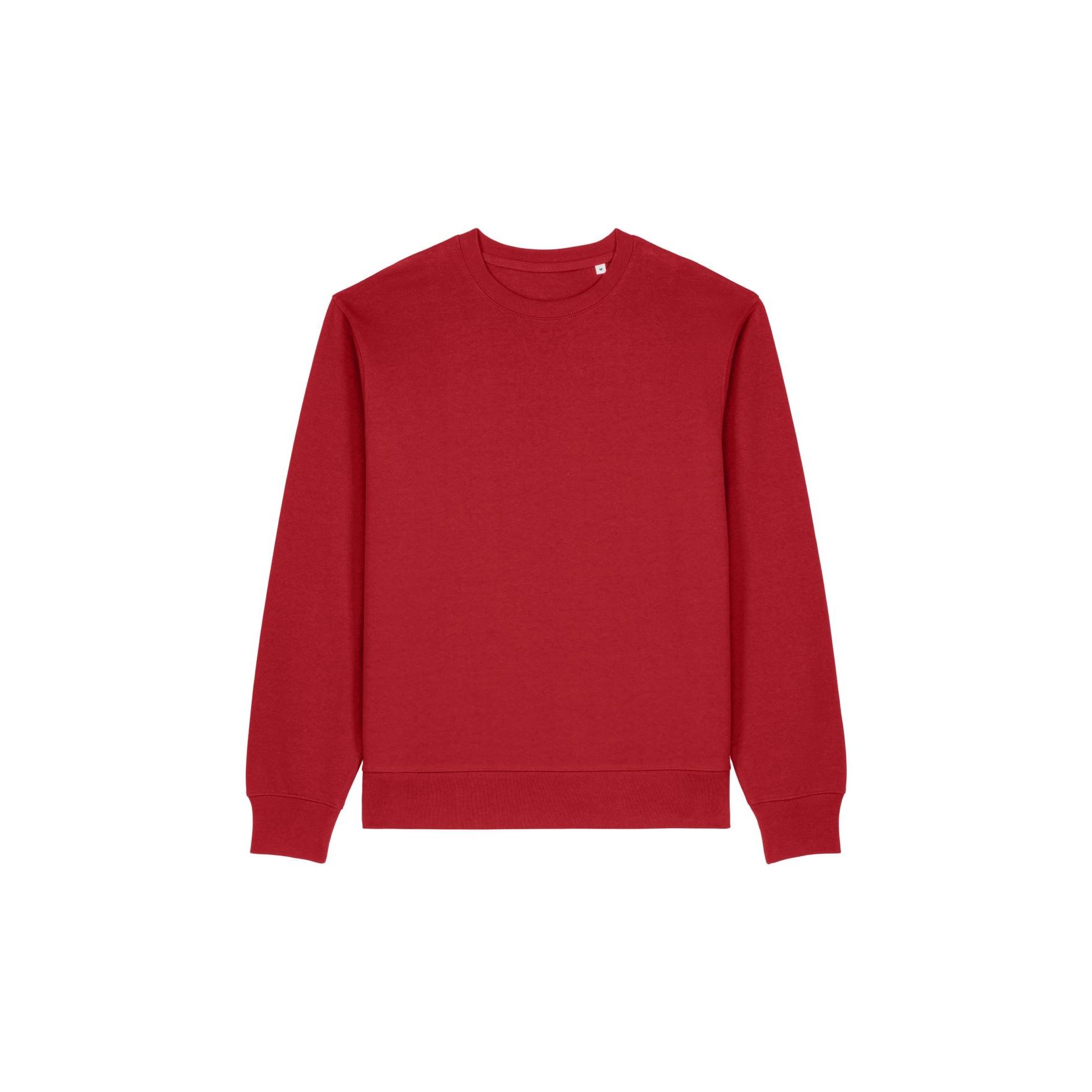 Hanorac la baza gâtului unisex Thinker Red 3XL