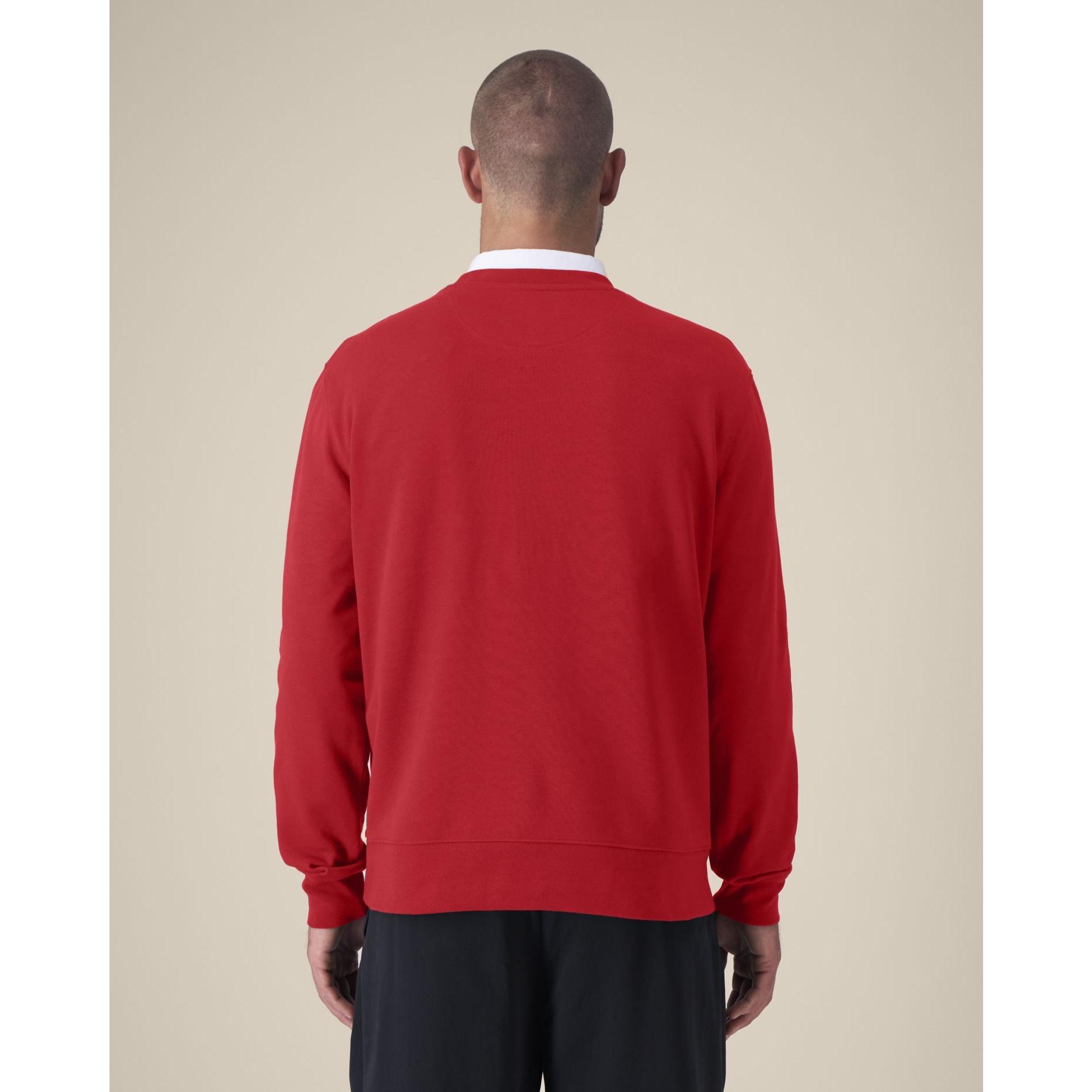 Hanorac la baza gâtului unisex Thinker Red 5XL