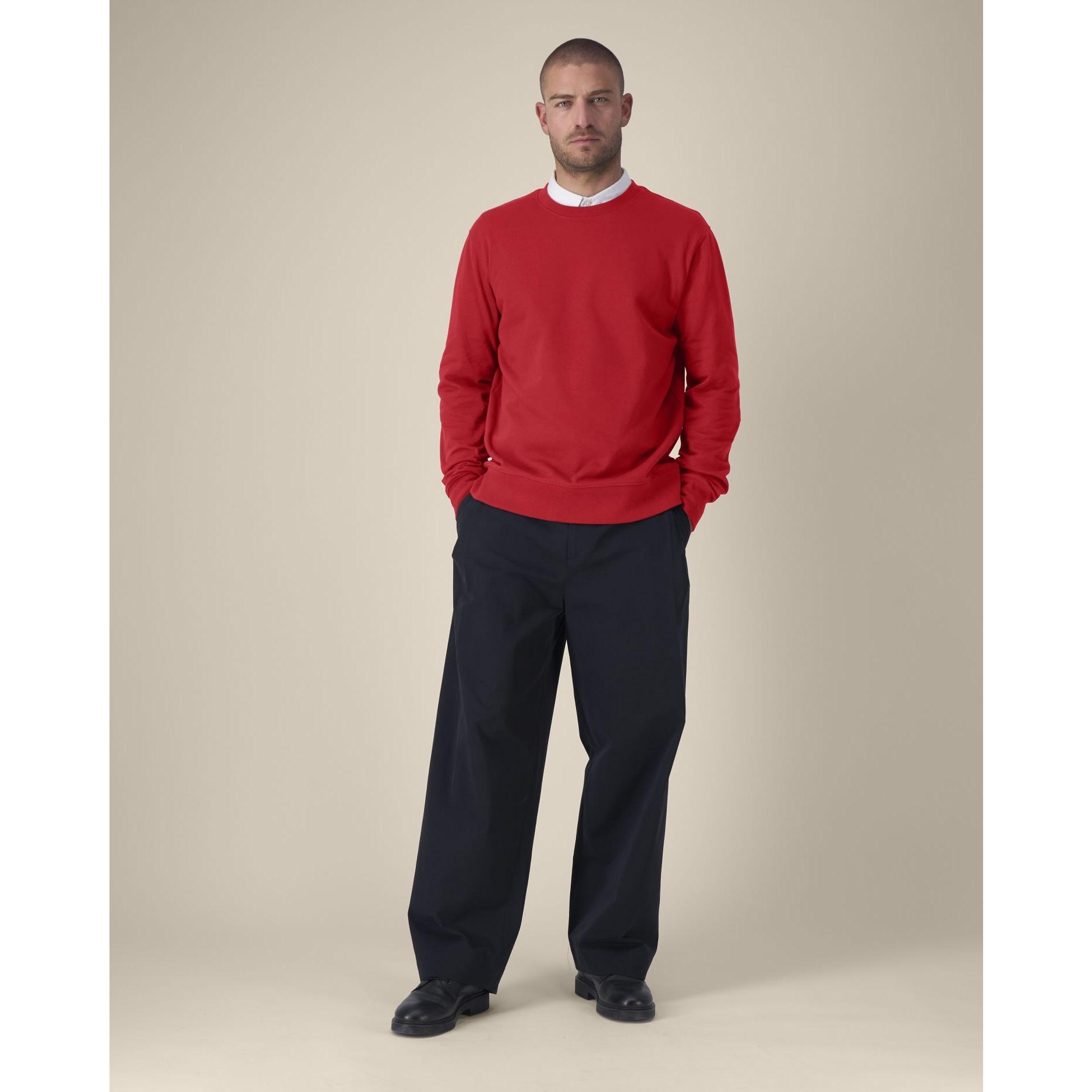 Hanorac la baza gâtului unisex Thinker Red 5XL