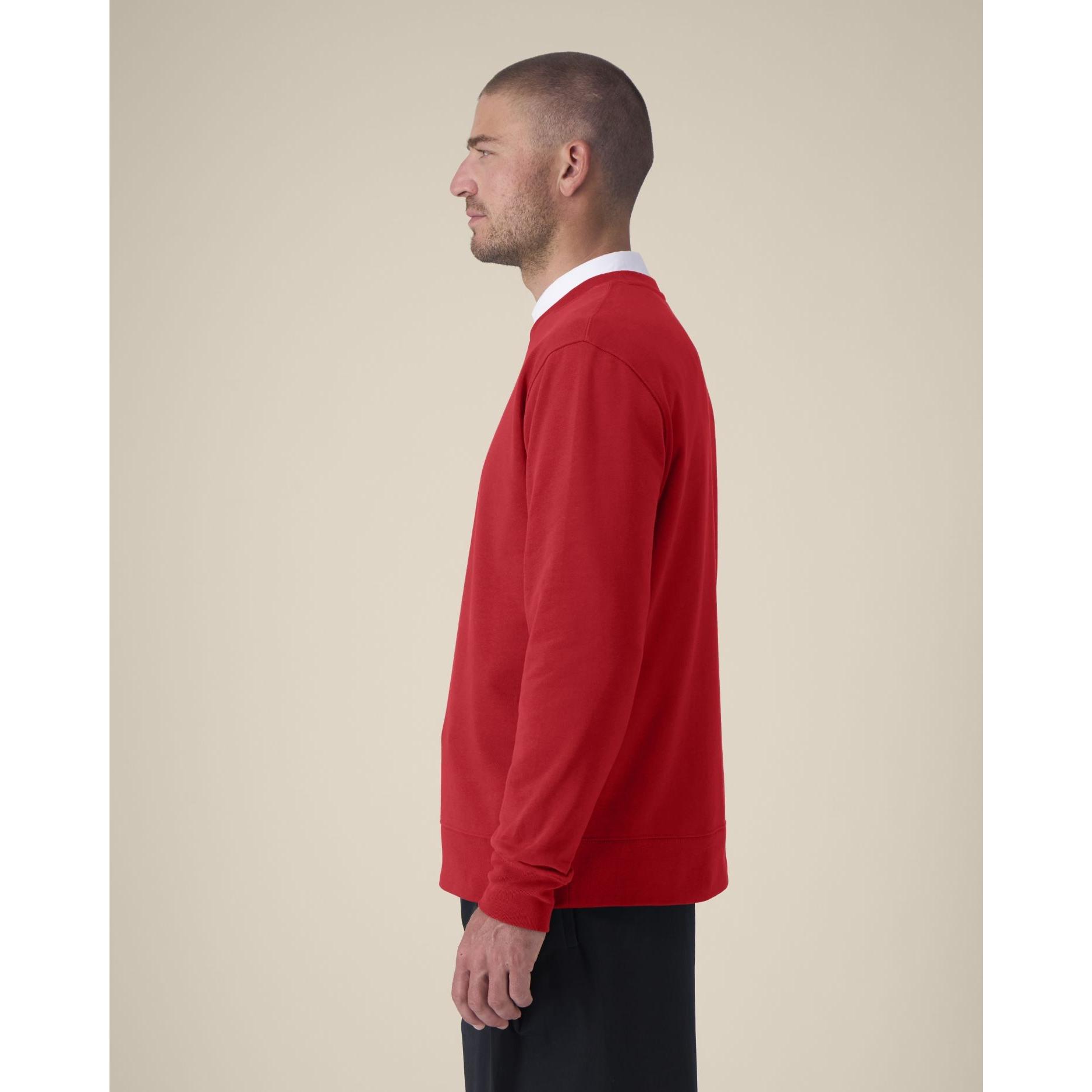 Hanorac la baza gâtului unisex Thinker Red 5XL