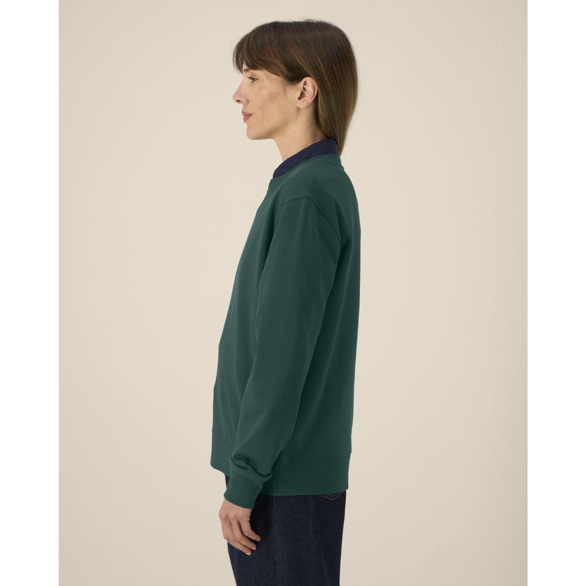 Hanorac la baza gâtului unisex Thinker Glazed Green 3XL