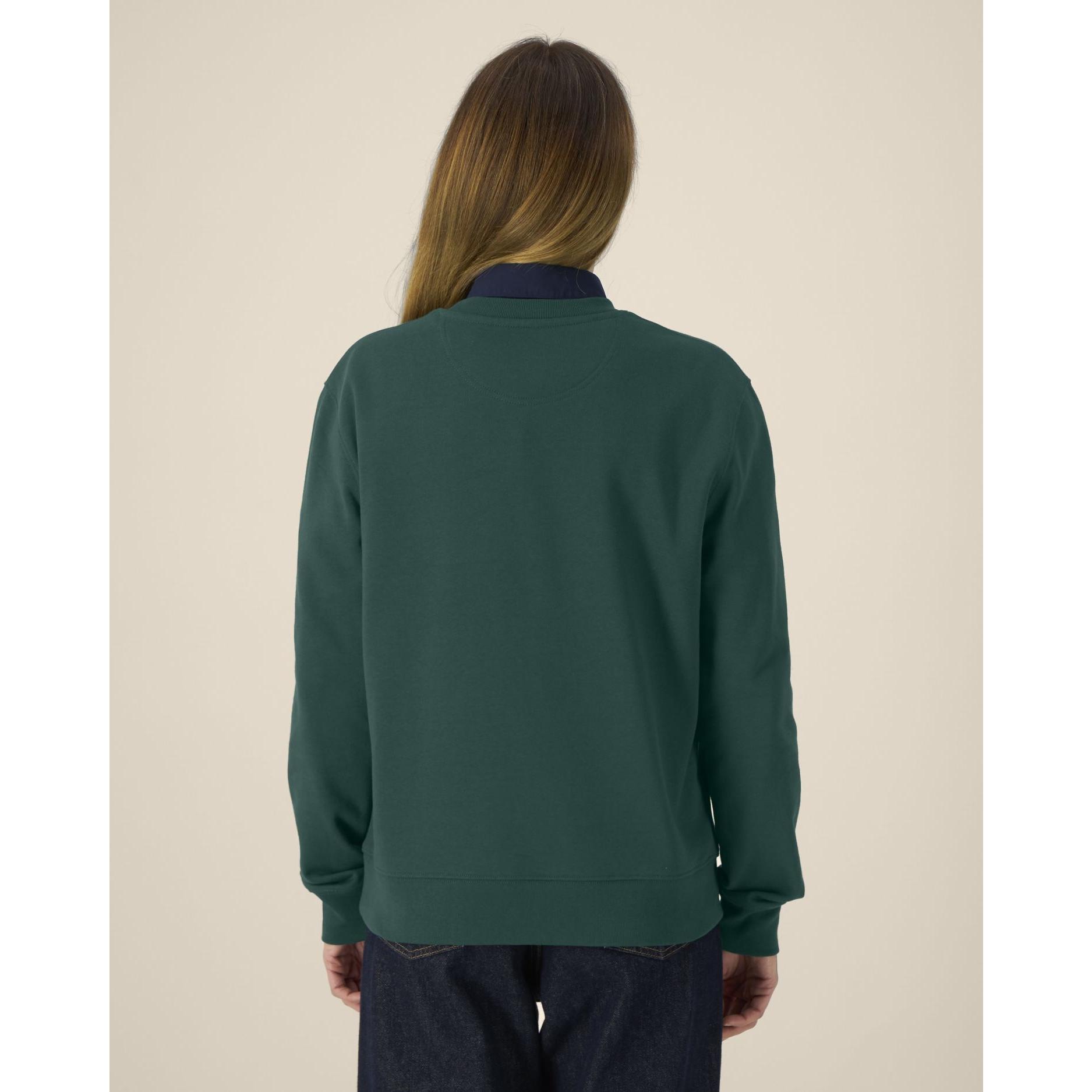 Hanorac la baza gâtului unisex Thinker Glazed Green 3XL