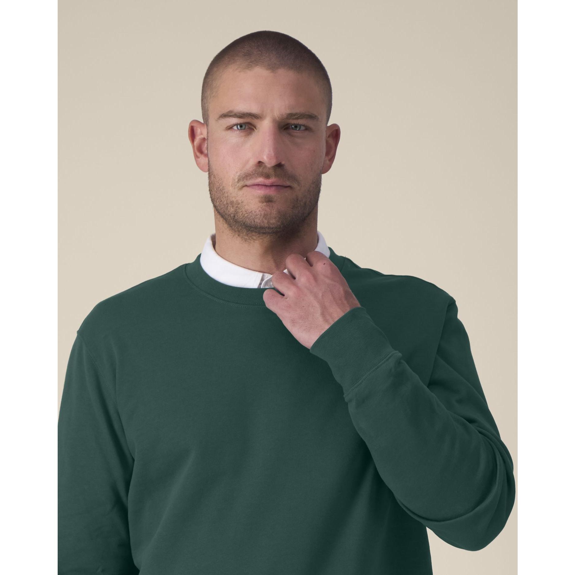 Hanorac la baza gâtului unisex Thinker Glazed Green 3XL