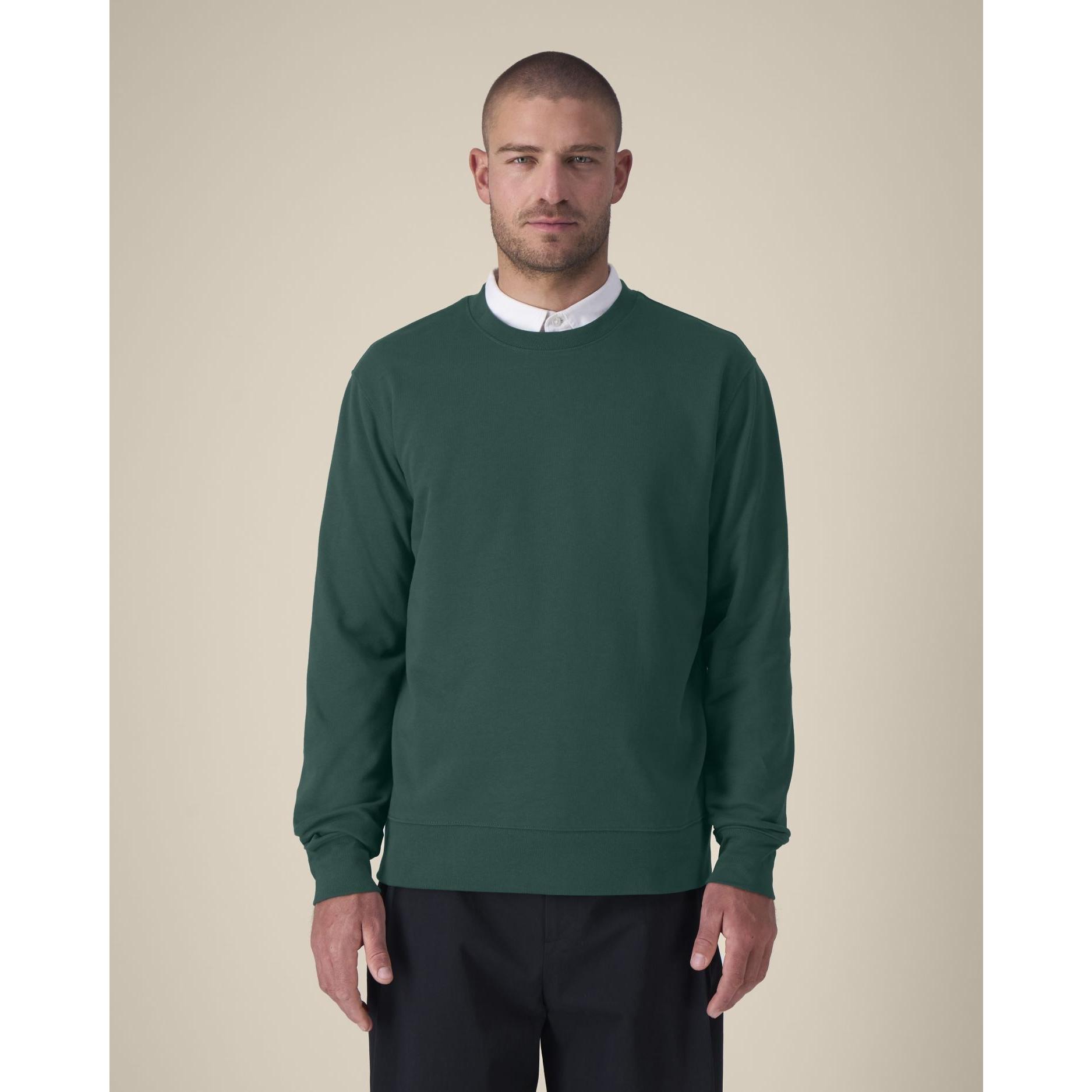 Hanorac la baza gâtului unisex Thinker Glazed Green 3XL