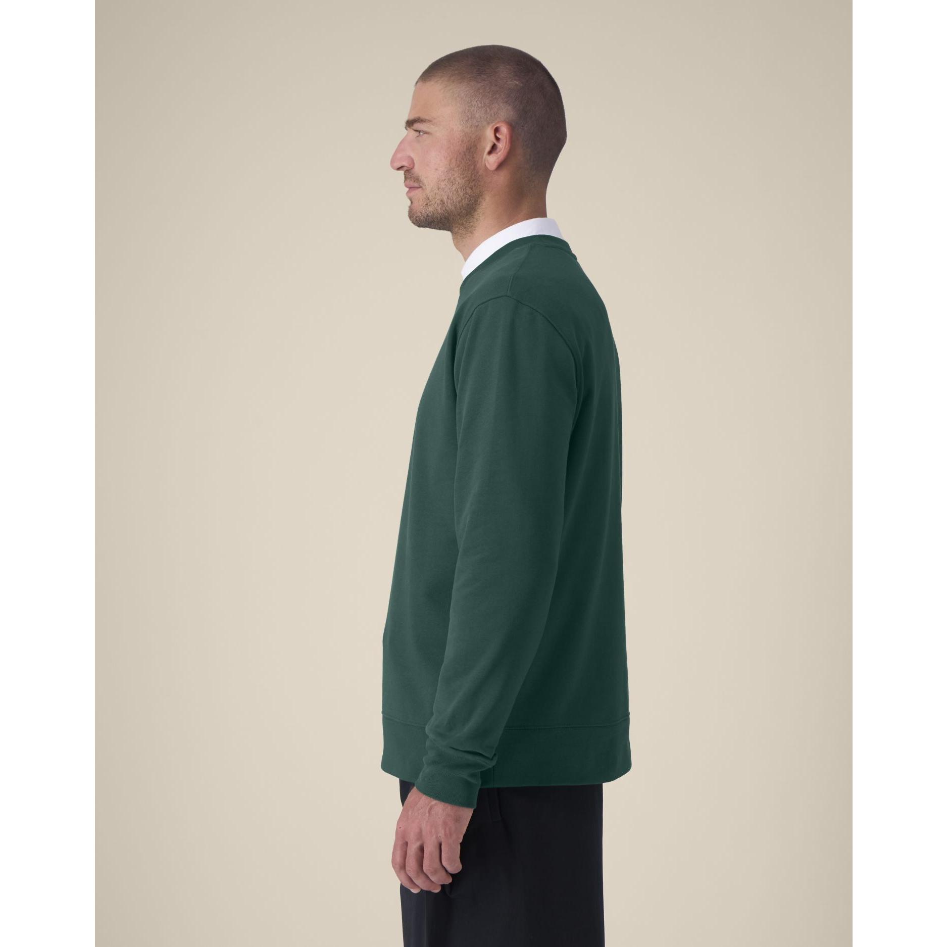 Hanorac la baza gâtului unisex Thinker Glazed Green 3XL