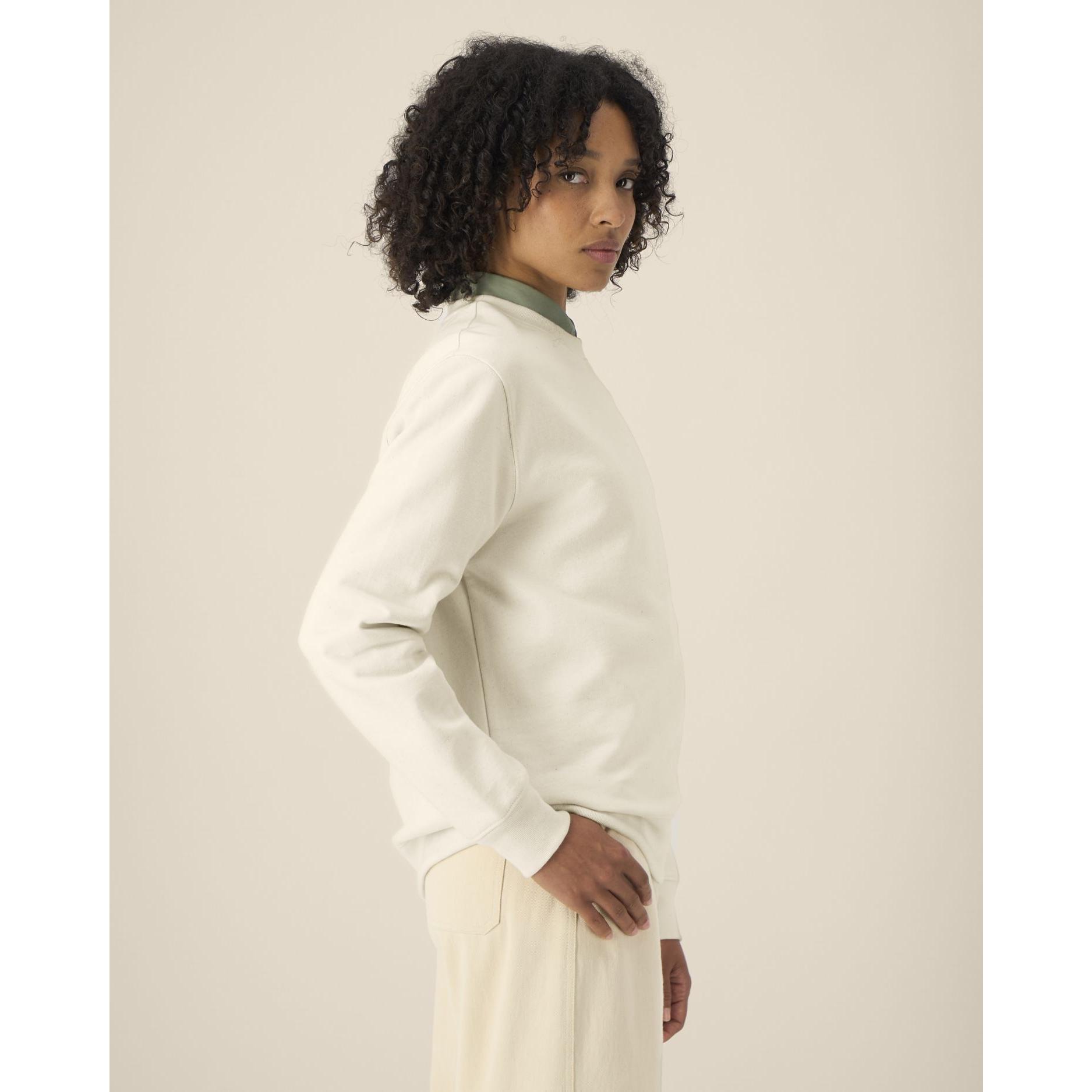 Hanorac la baza gâtului unisex Thinker Natural Raw 5XL