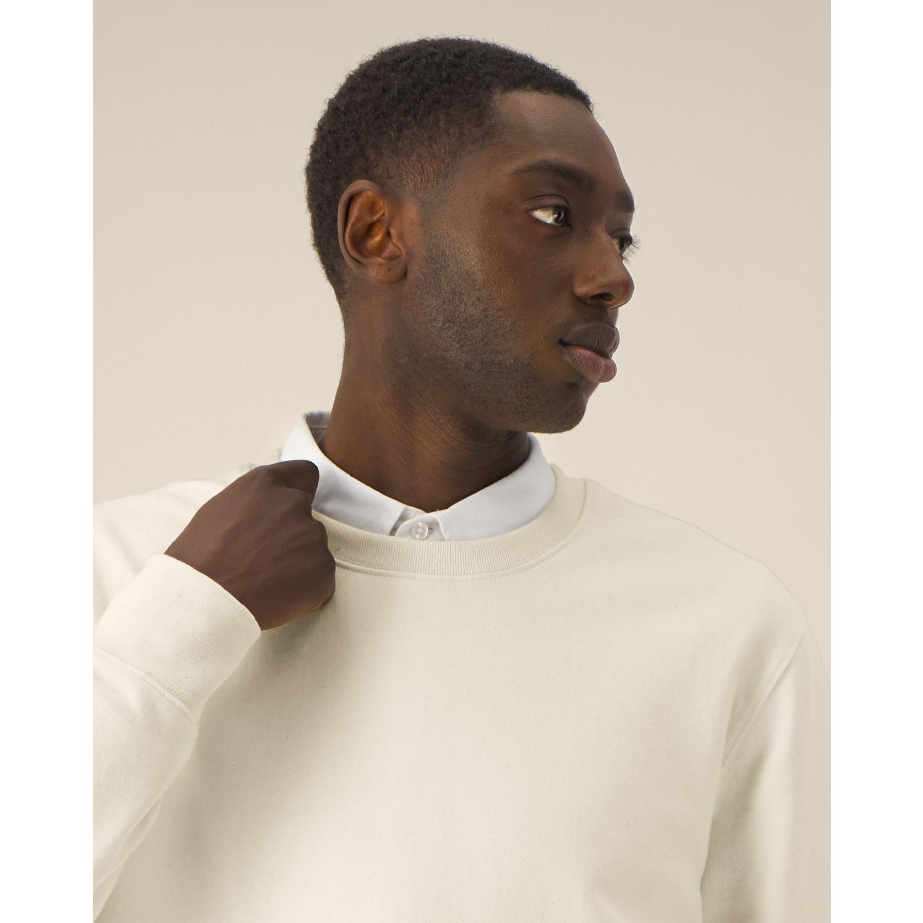 Hanorac la baza gâtului unisex Thinker Natural Raw 5XL