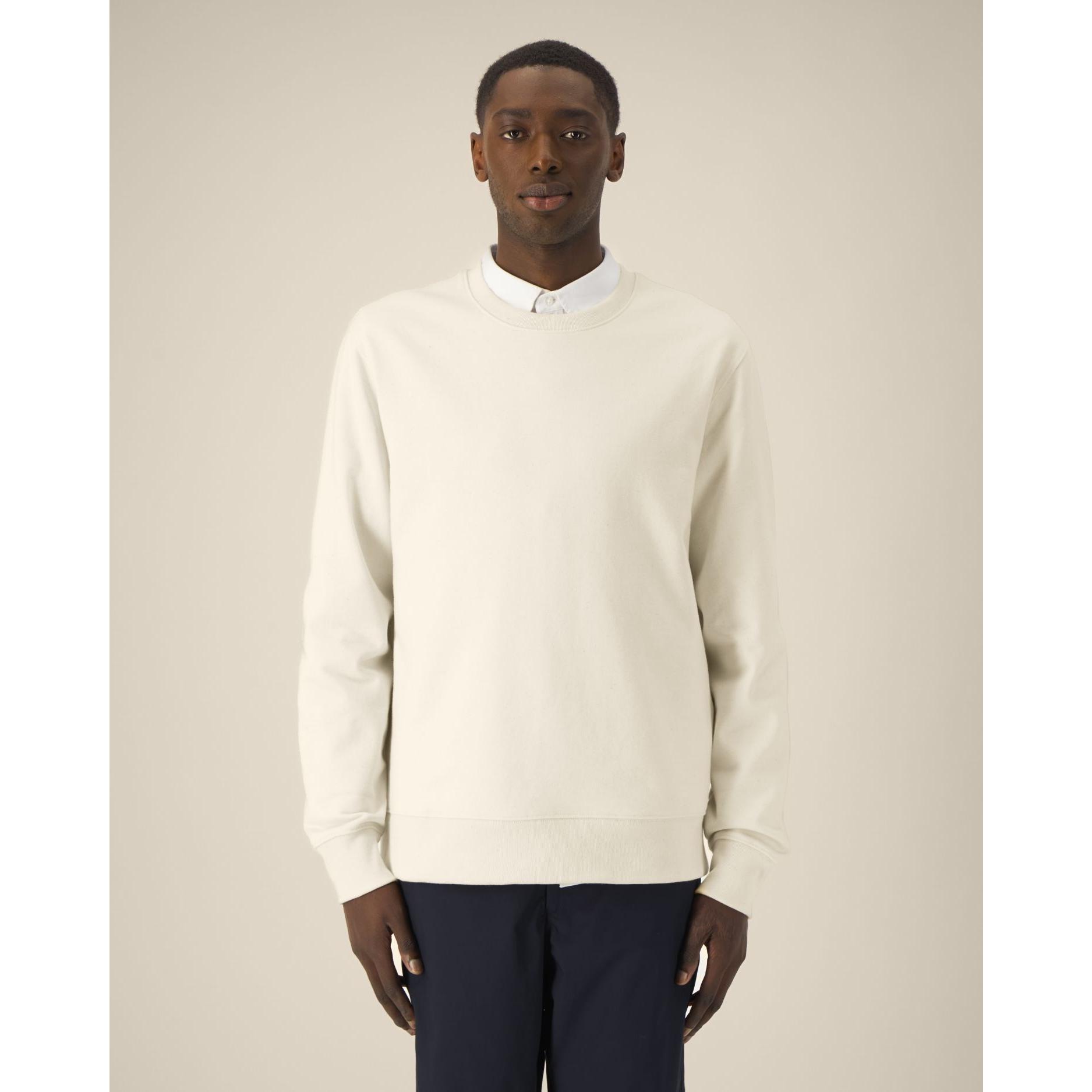 Hanorac la baza gâtului unisex Thinker Natural Raw 5XL