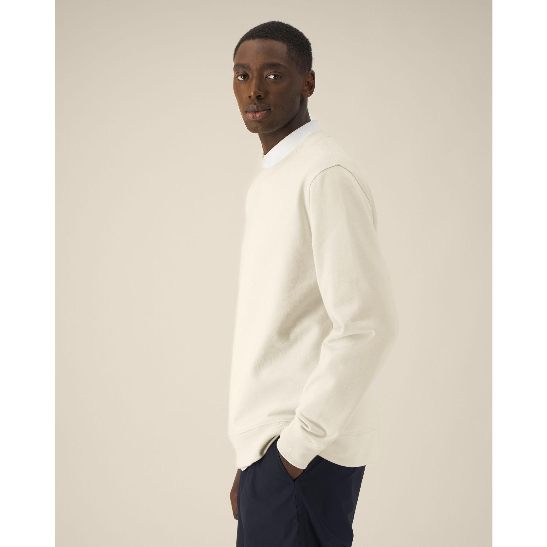 Hanorac la baza gâtului unisex Thinker Natural Raw 5XL