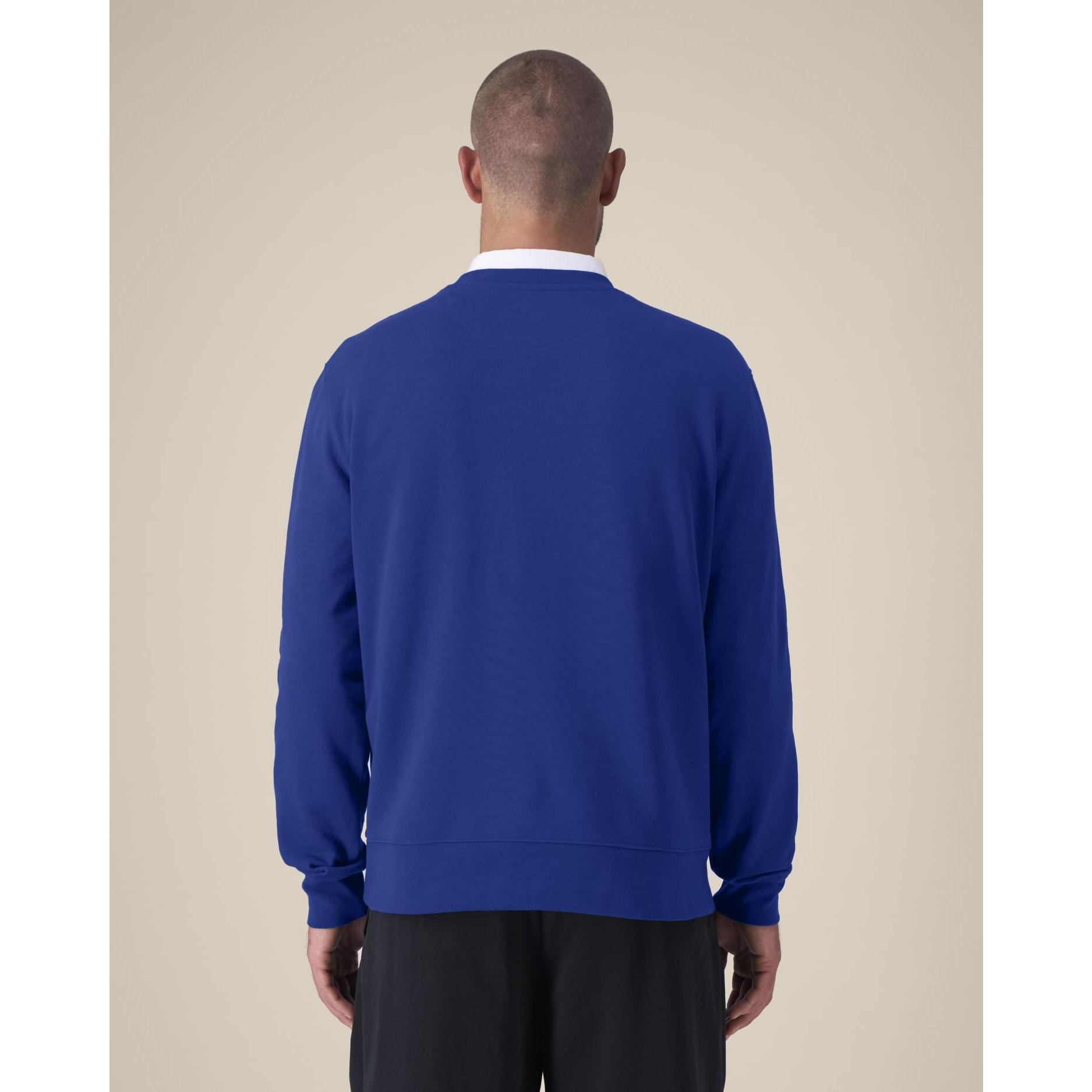 Hanorac la baza gâtului unisex Thinker Worker Blue 5XL