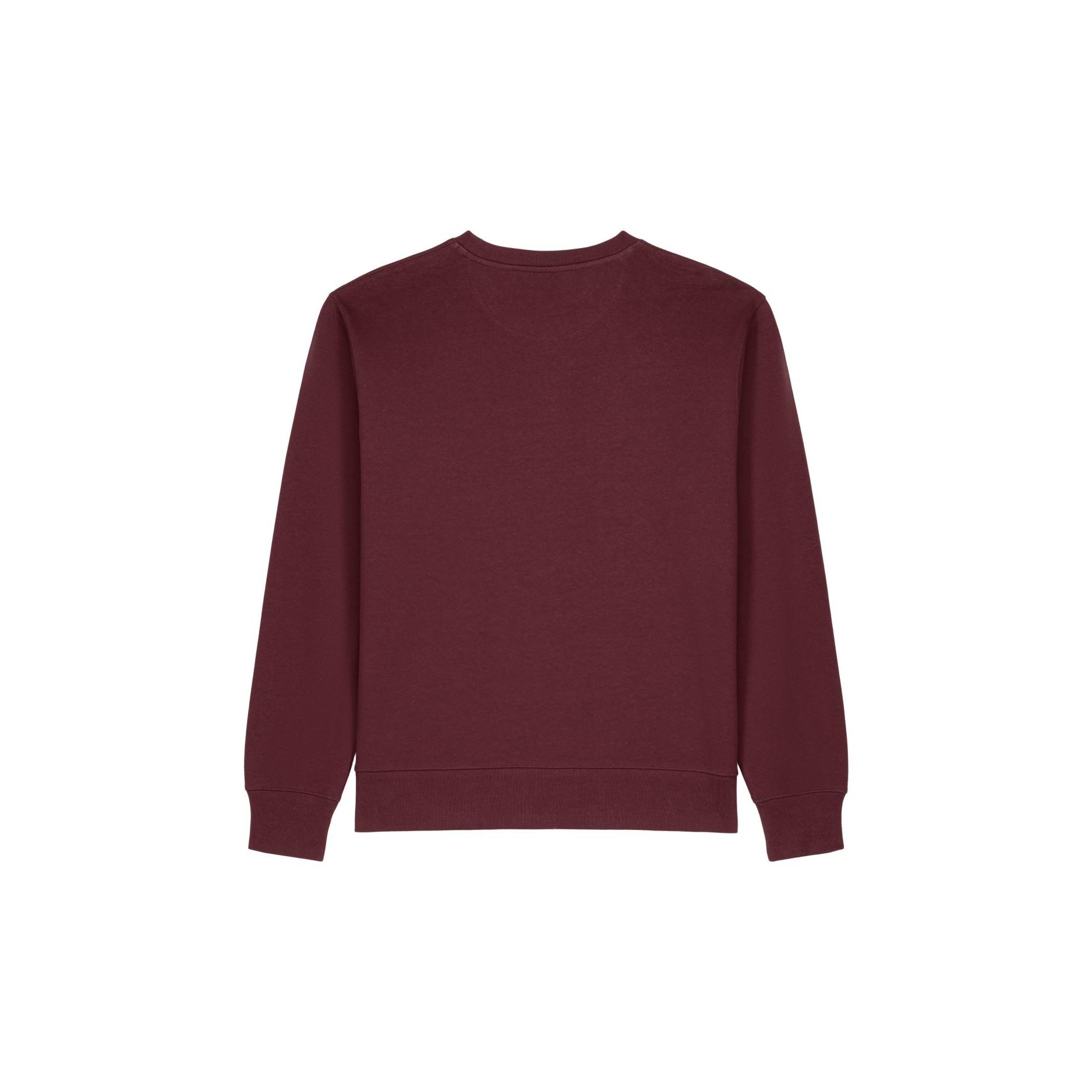 Hanorac la baza gâtului unisex Thinker Burgundy 5XL