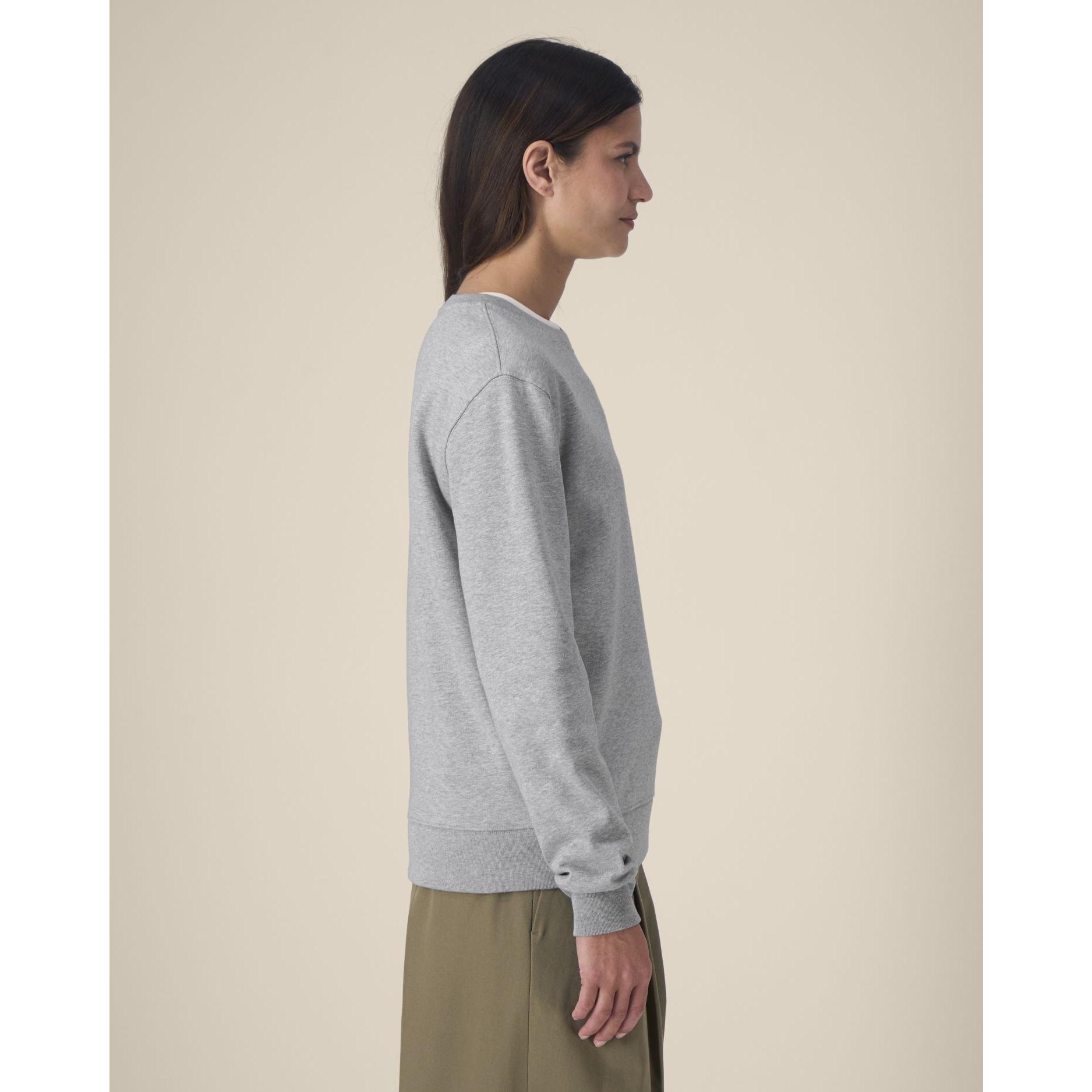 Hanorac la baza gâtului unisex Thinker Heather Grey 5XL