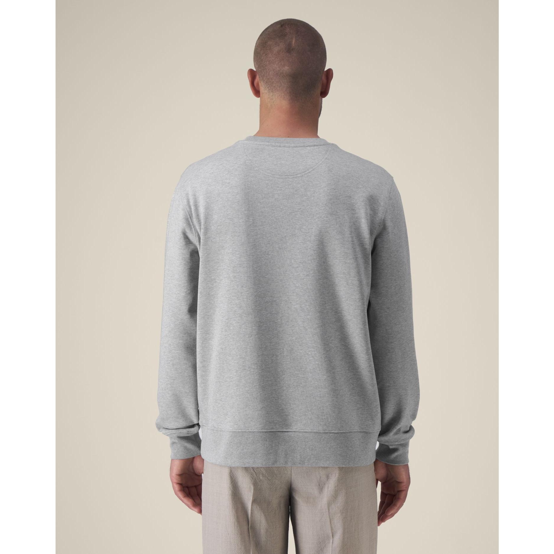 Hanorac la baza gâtului unisex Thinker Heather Grey 5XL