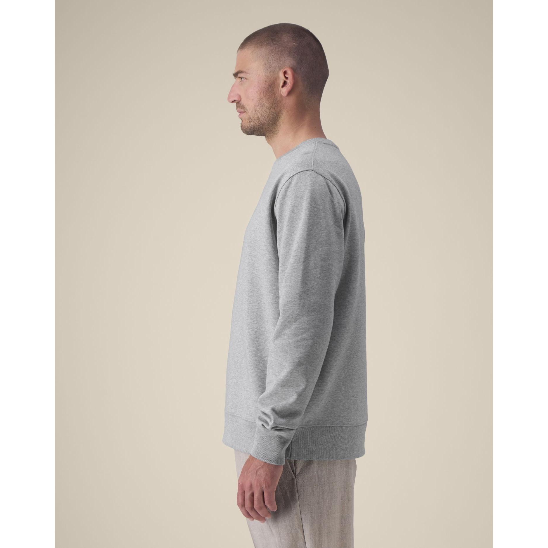 Hanorac la baza gâtului unisex Thinker Heather Grey 5XL