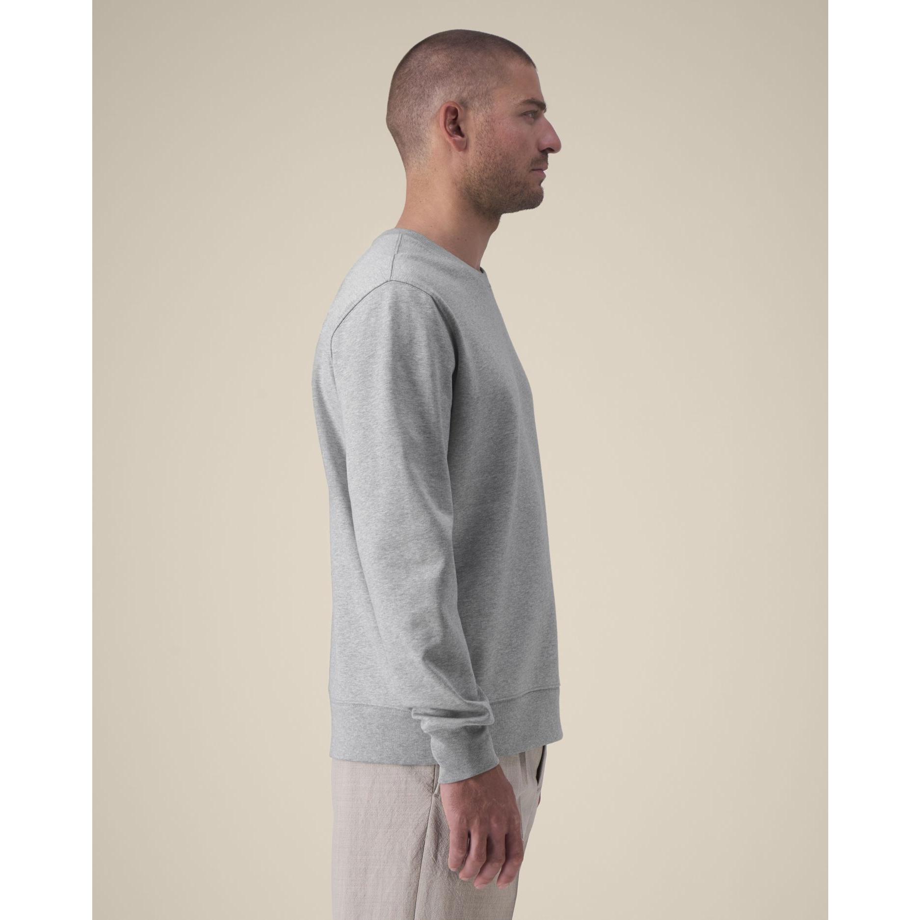 Hanorac la baza gâtului unisex Thinker Heather Grey 5XL