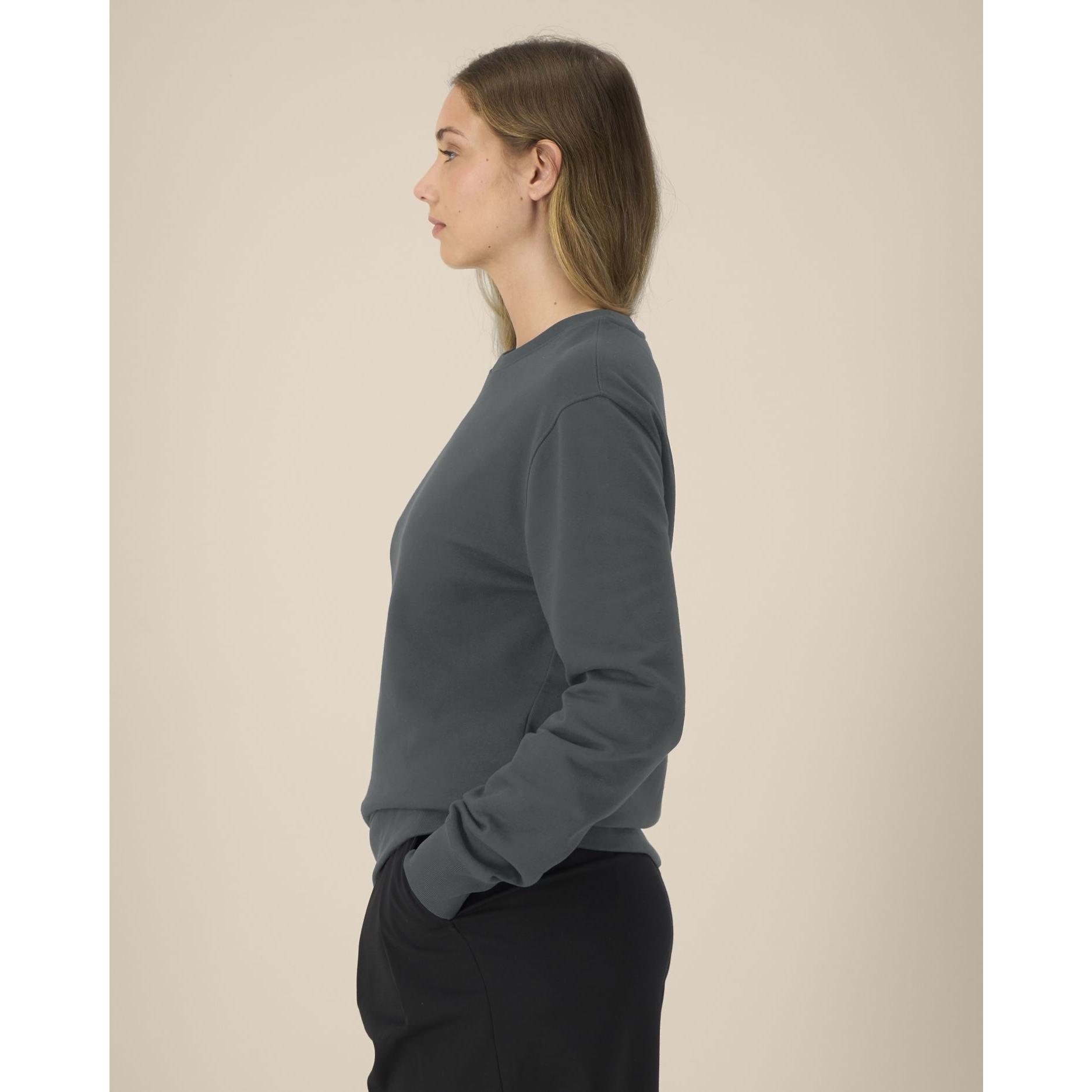 Hanorac la baza gâtului unisex Thinker Anthracite 3XL
