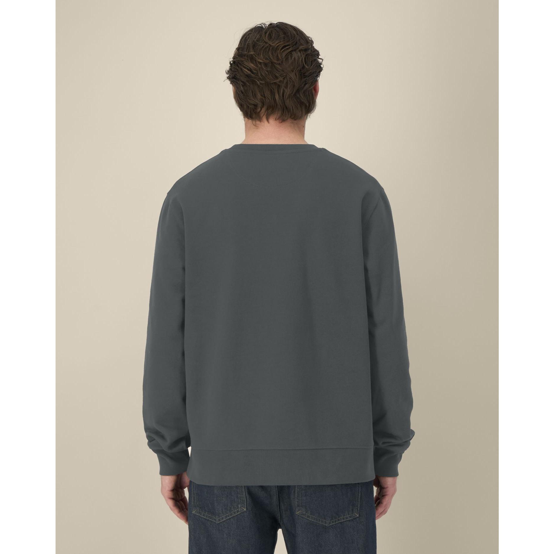 Hanorac la baza gâtului unisex Thinker Anthracite 3XL