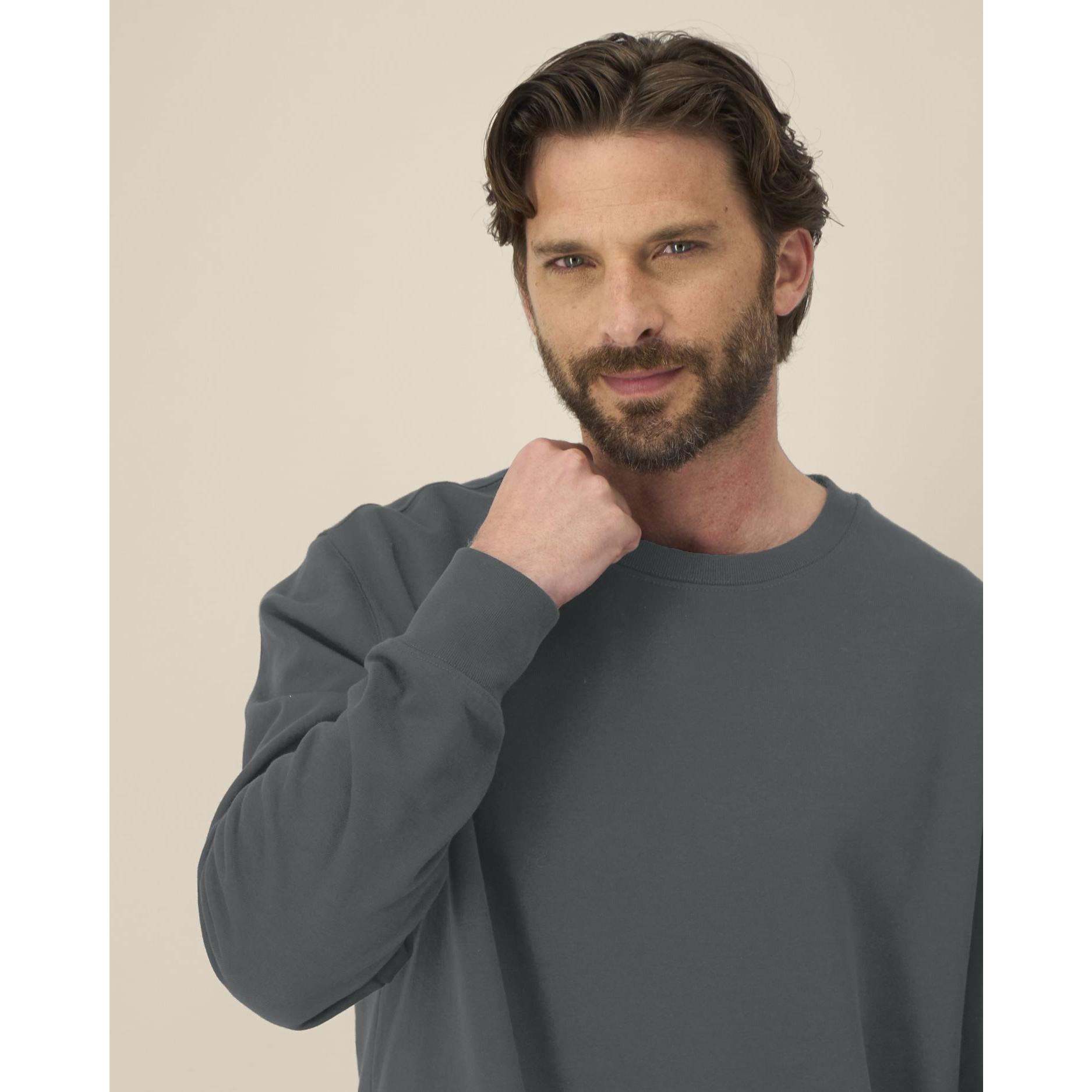 Hanorac la baza gâtului unisex Thinker Anthracite 3XL