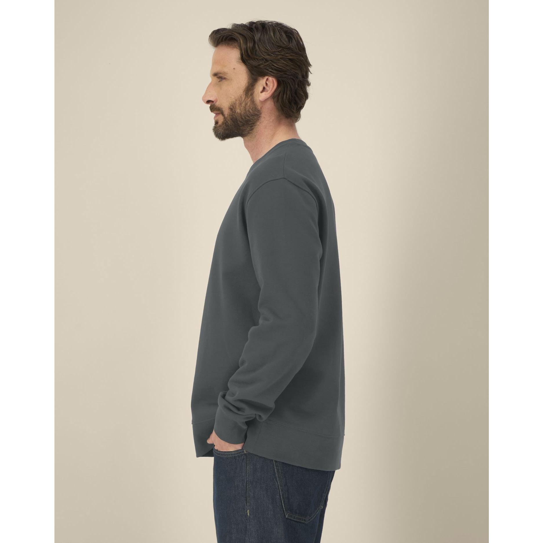 Hanorac la baza gâtului unisex Thinker Anthracite 3XL