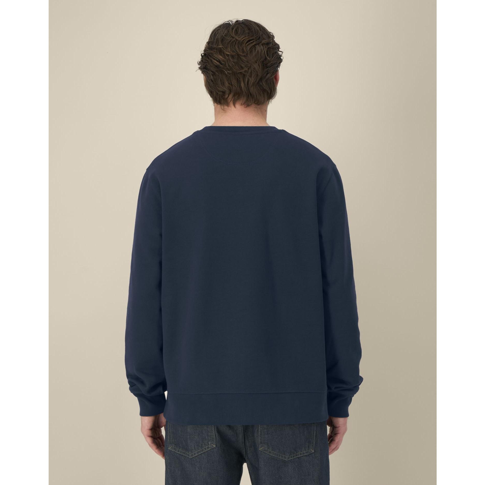 Hanorac la baza gâtului unisex Thinker French Navy XL