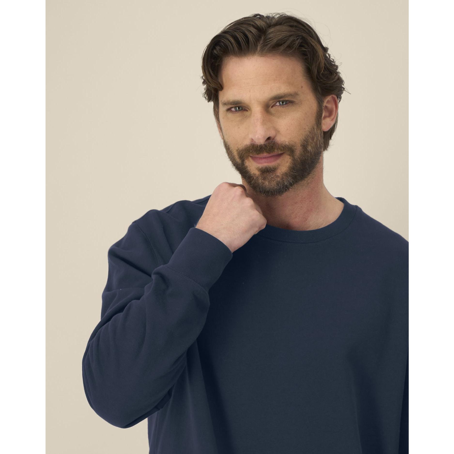 Hanorac la baza gâtului unisex Thinker French Navy XL