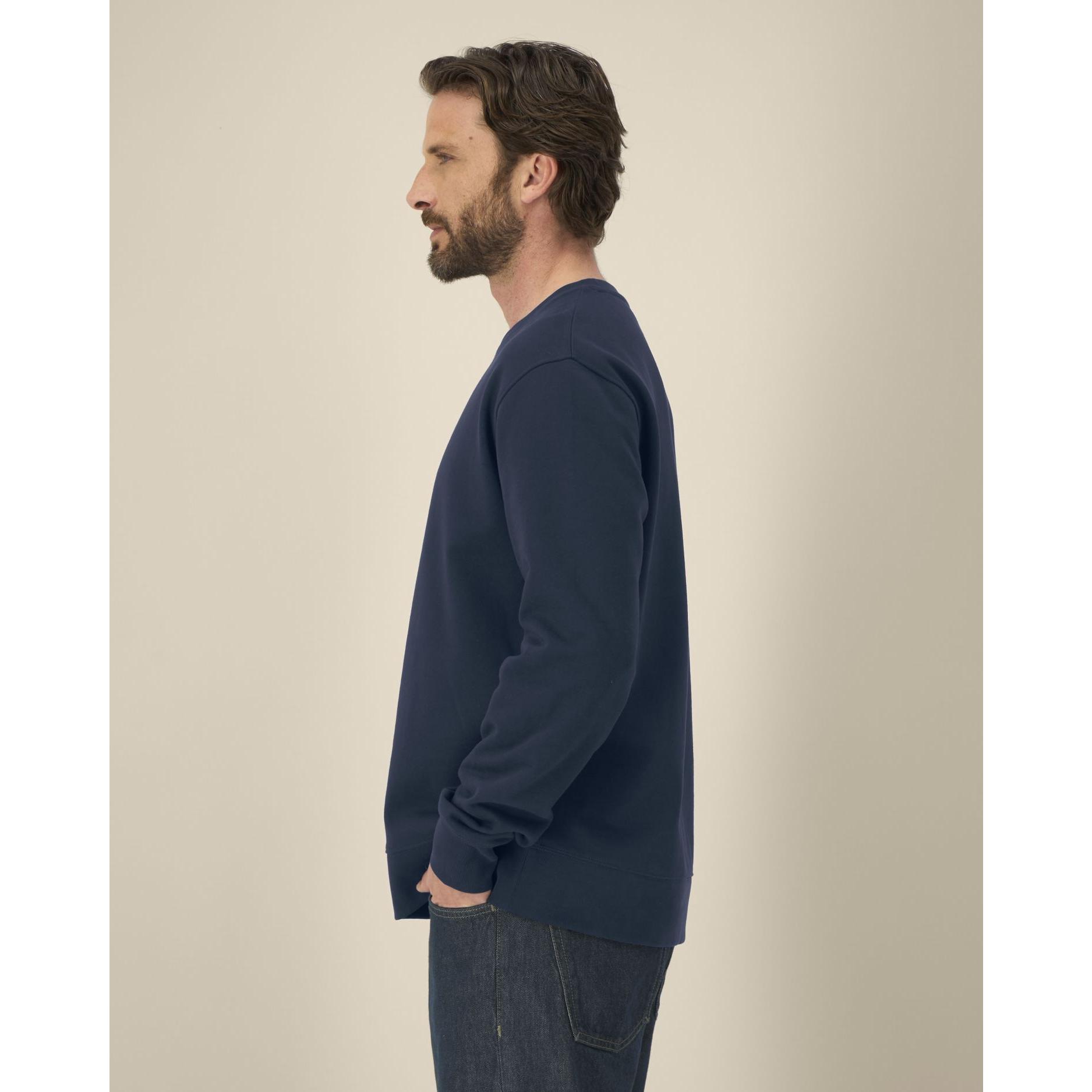 Hanorac la baza gâtului unisex Thinker French Navy XL