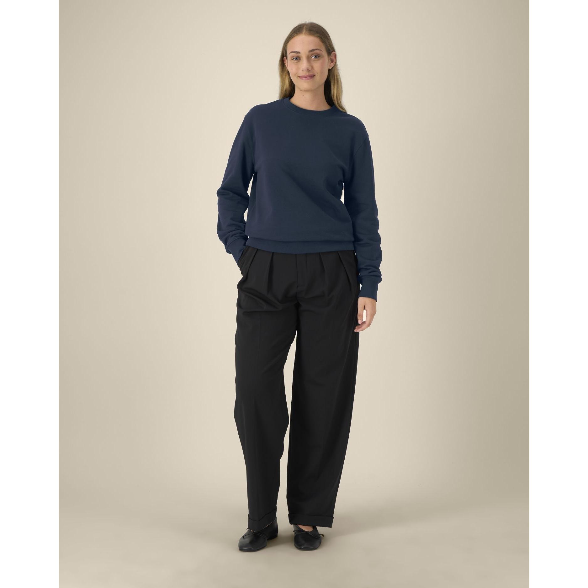 Hanorac la baza gâtului unisex Thinker French Navy XL