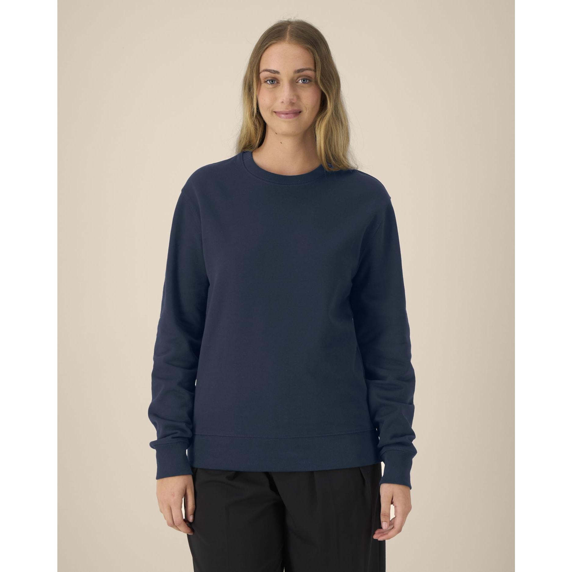 Hanorac la baza gâtului unisex Thinker French Navy XL
