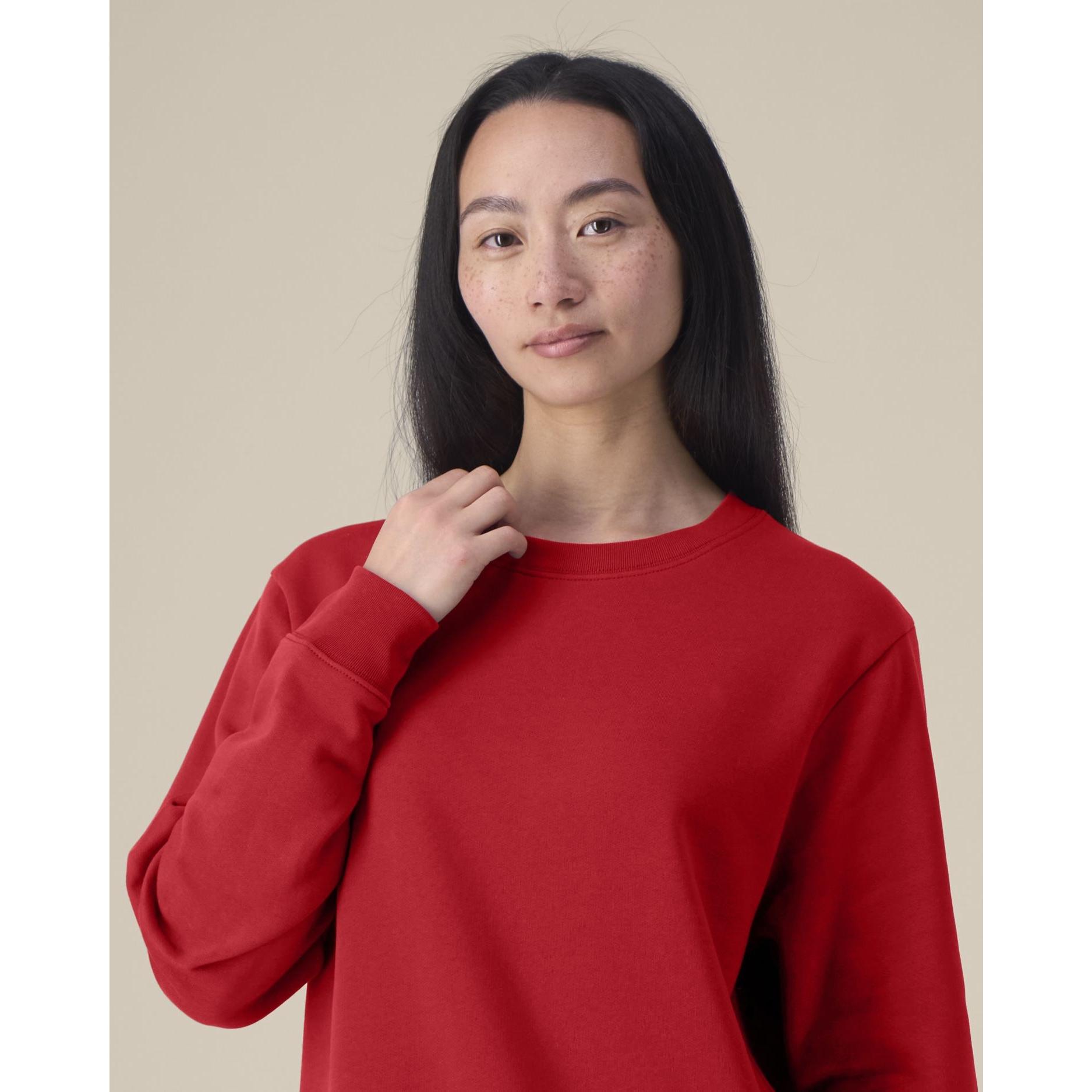 Hanorac la baza gâtului pentru femei Stella Thinker Red 3XL