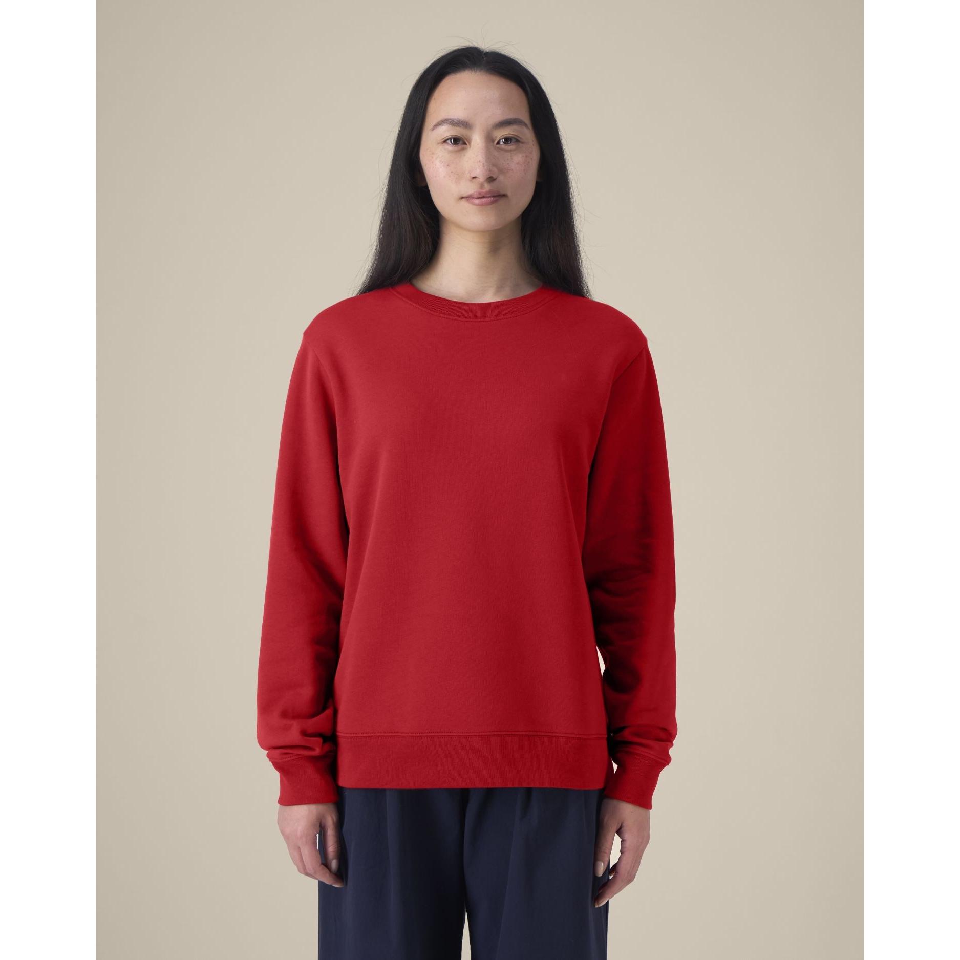 Hanorac la baza gâtului pentru femei Stella Thinker Red 3XL