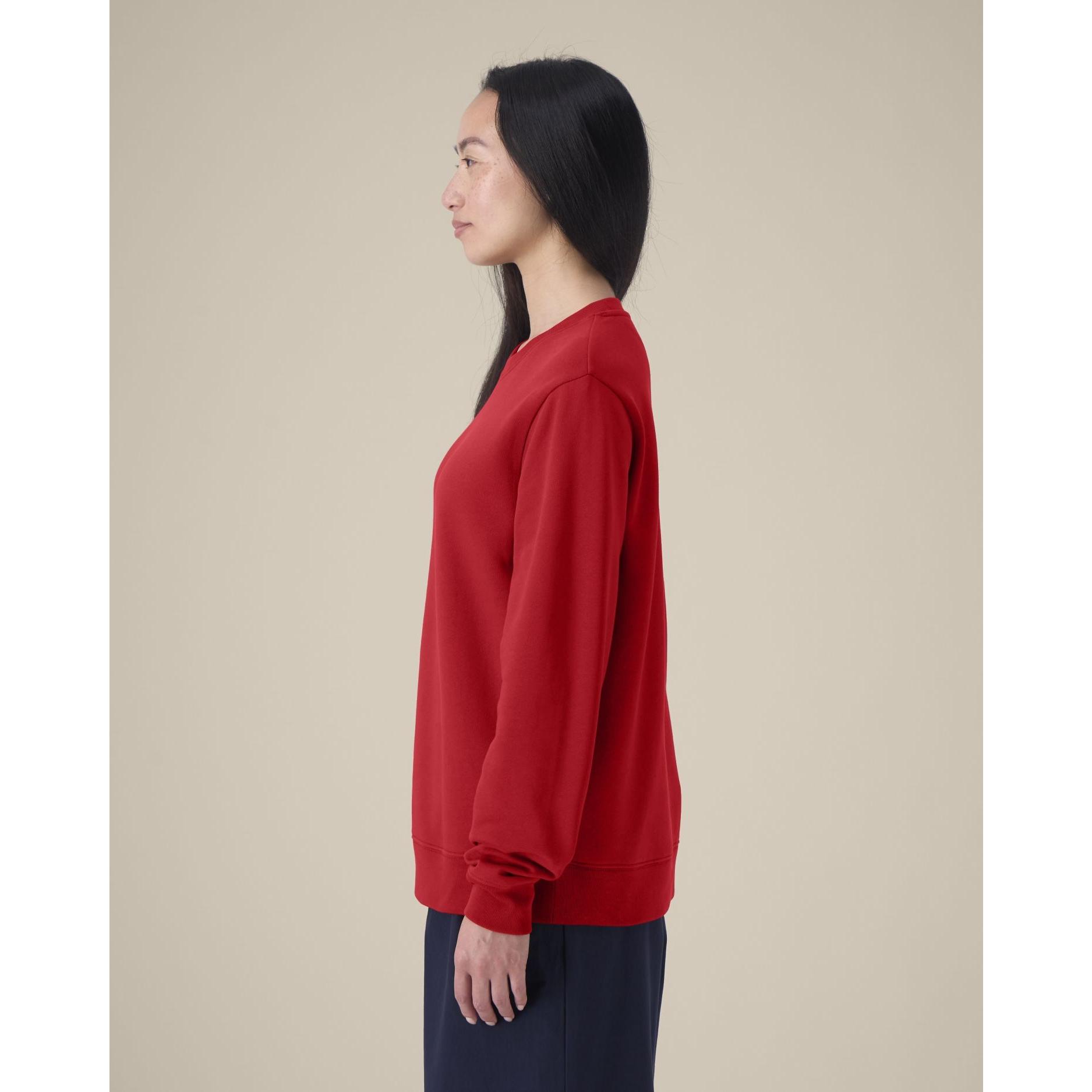 Hanorac la baza gâtului pentru femei Stella Thinker Red 3XL