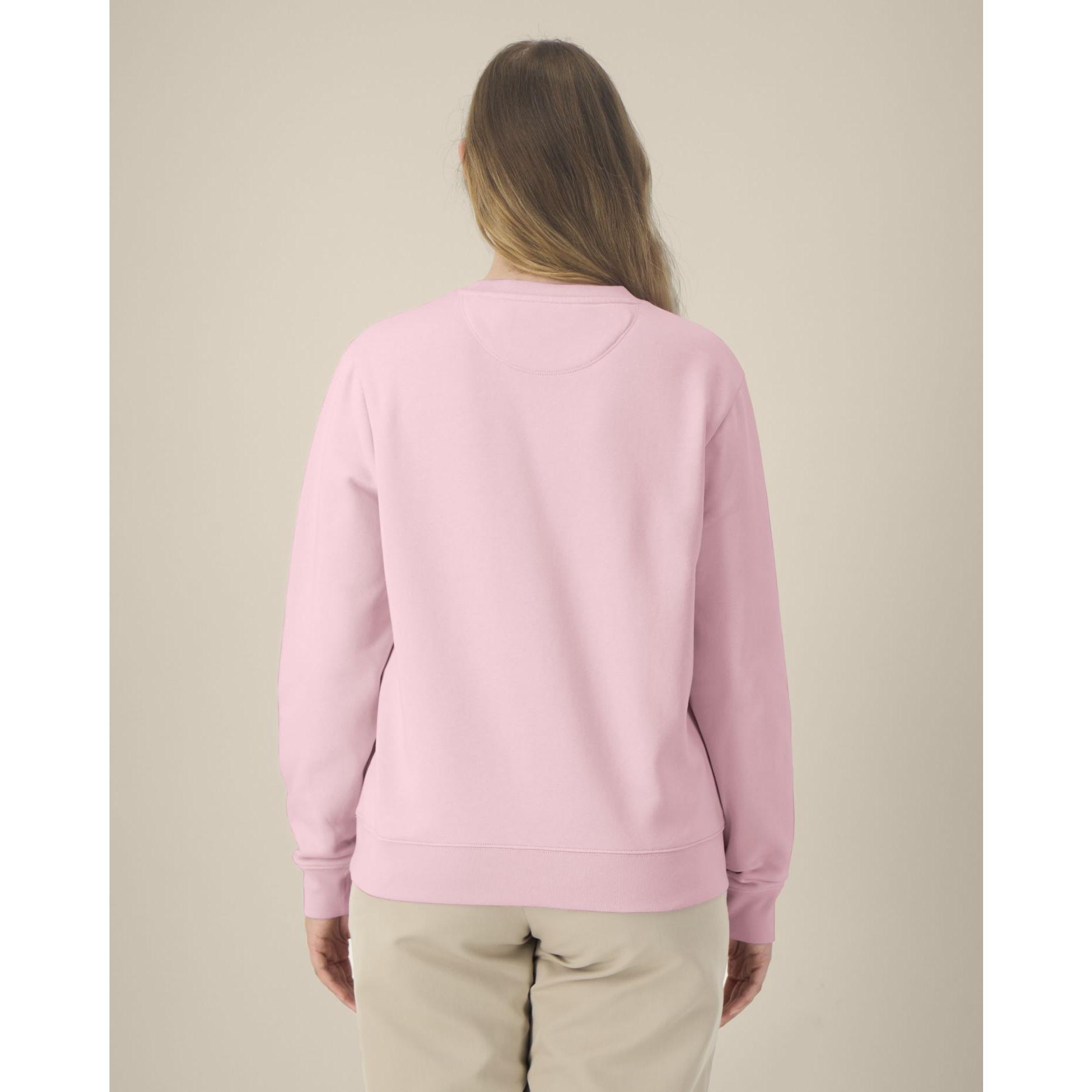 Hanorac la baza gâtului pentru femei Stella Thinker Cotton Pink L