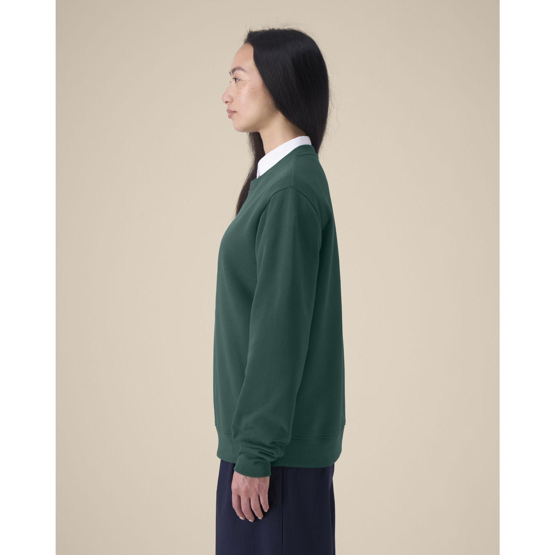 Hanorac la baza gâtului pentru femei Stella Thinker Glazed Green L