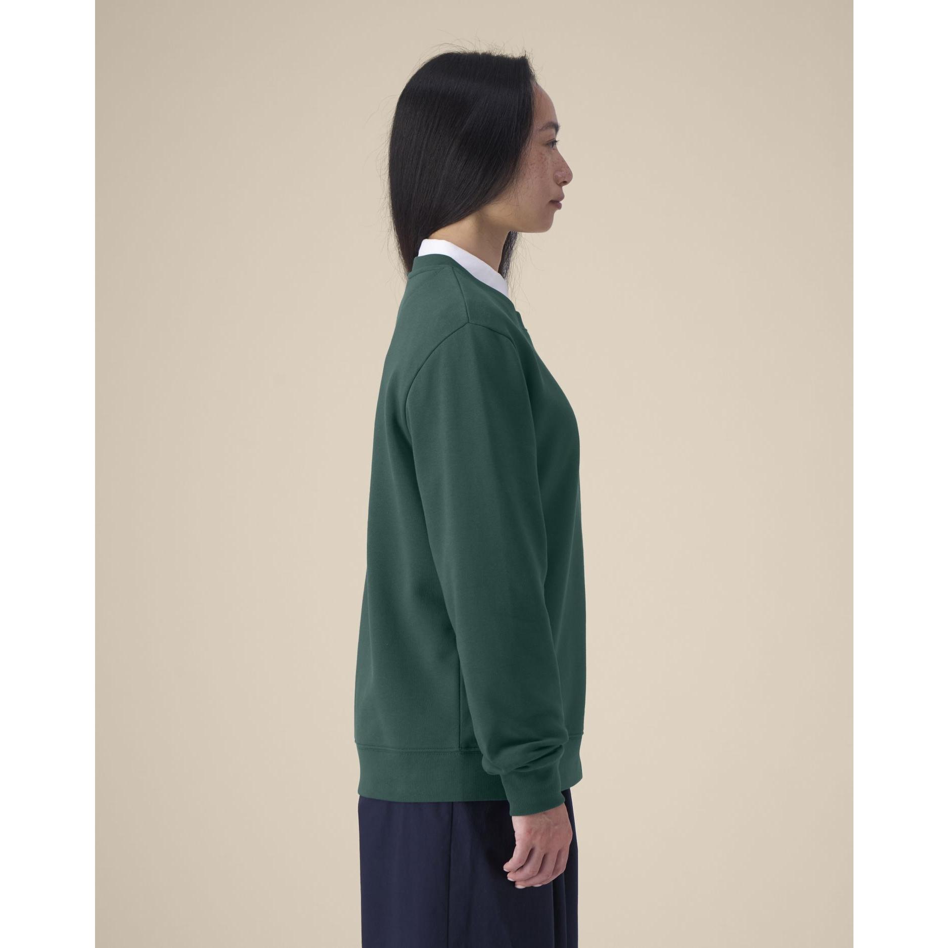 Hanorac la baza gâtului pentru femei Stella Thinker Glazed Green L
