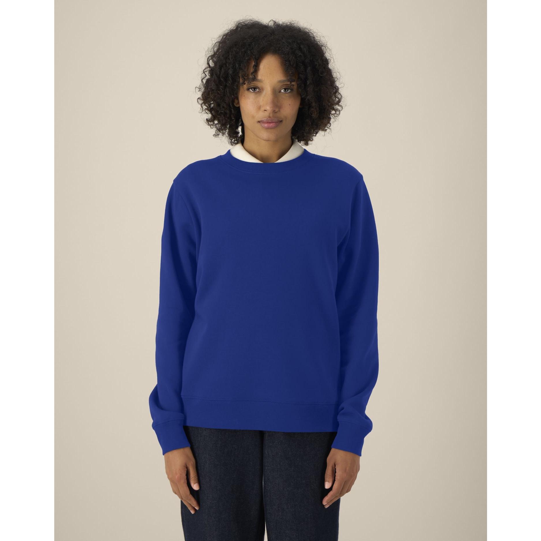 Hanorac la baza gâtului pentru femei Stella Thinker Worker Blue 3XL