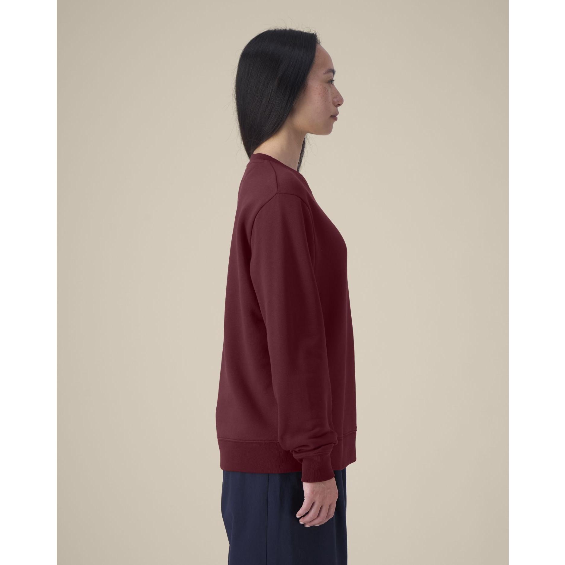Hanorac la baza gâtului pentru femei Stella Thinker Burgundy 3XL