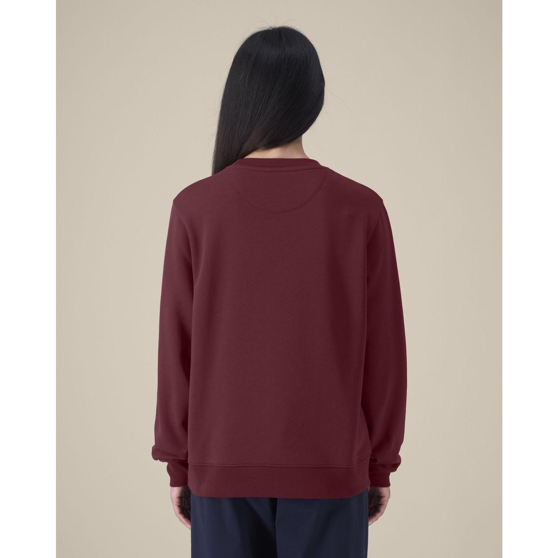 Hanorac la baza gâtului pentru femei Stella Thinker Burgundy 3XL