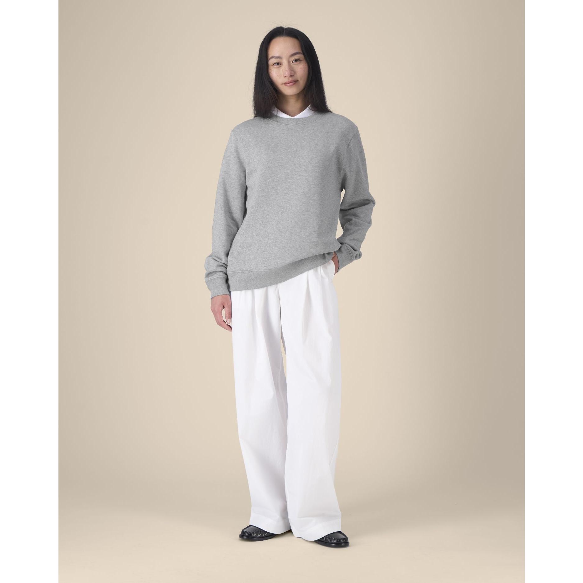 Hanorac la baza gâtului pentru femei Stella Thinker Heather Grey XL