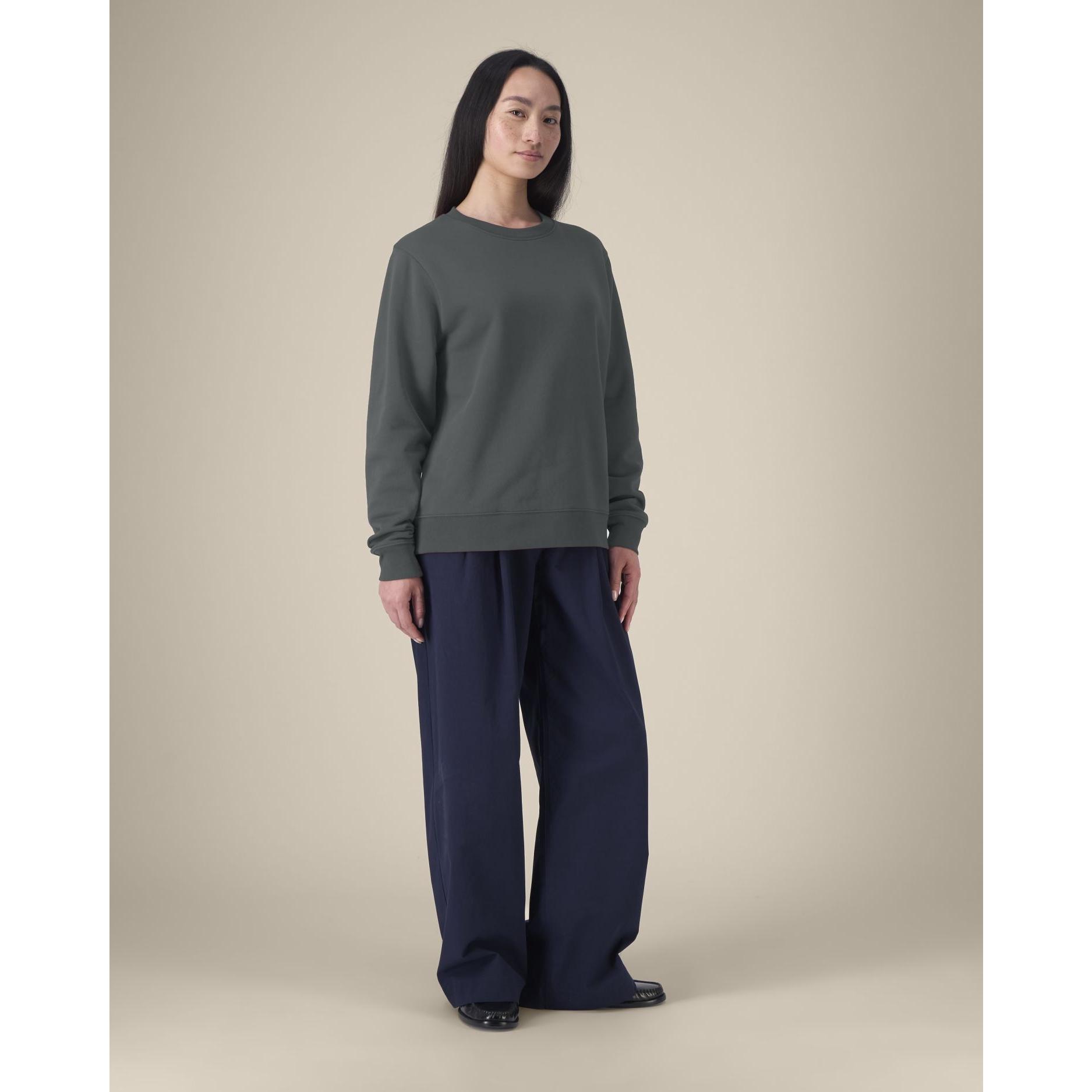 Hanorac la baza gâtului pentru femei Stella Thinker Anthracite 3XL